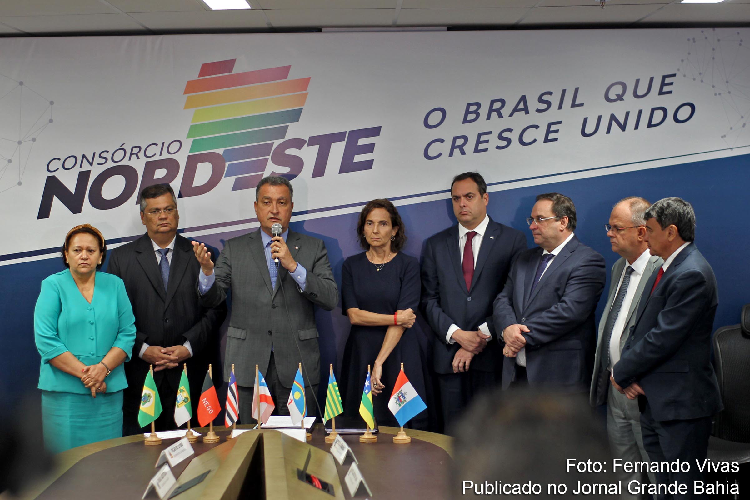 Governador Rui Costa preside Consórcio Nordeste, entidade formada pela união dos estados da região.