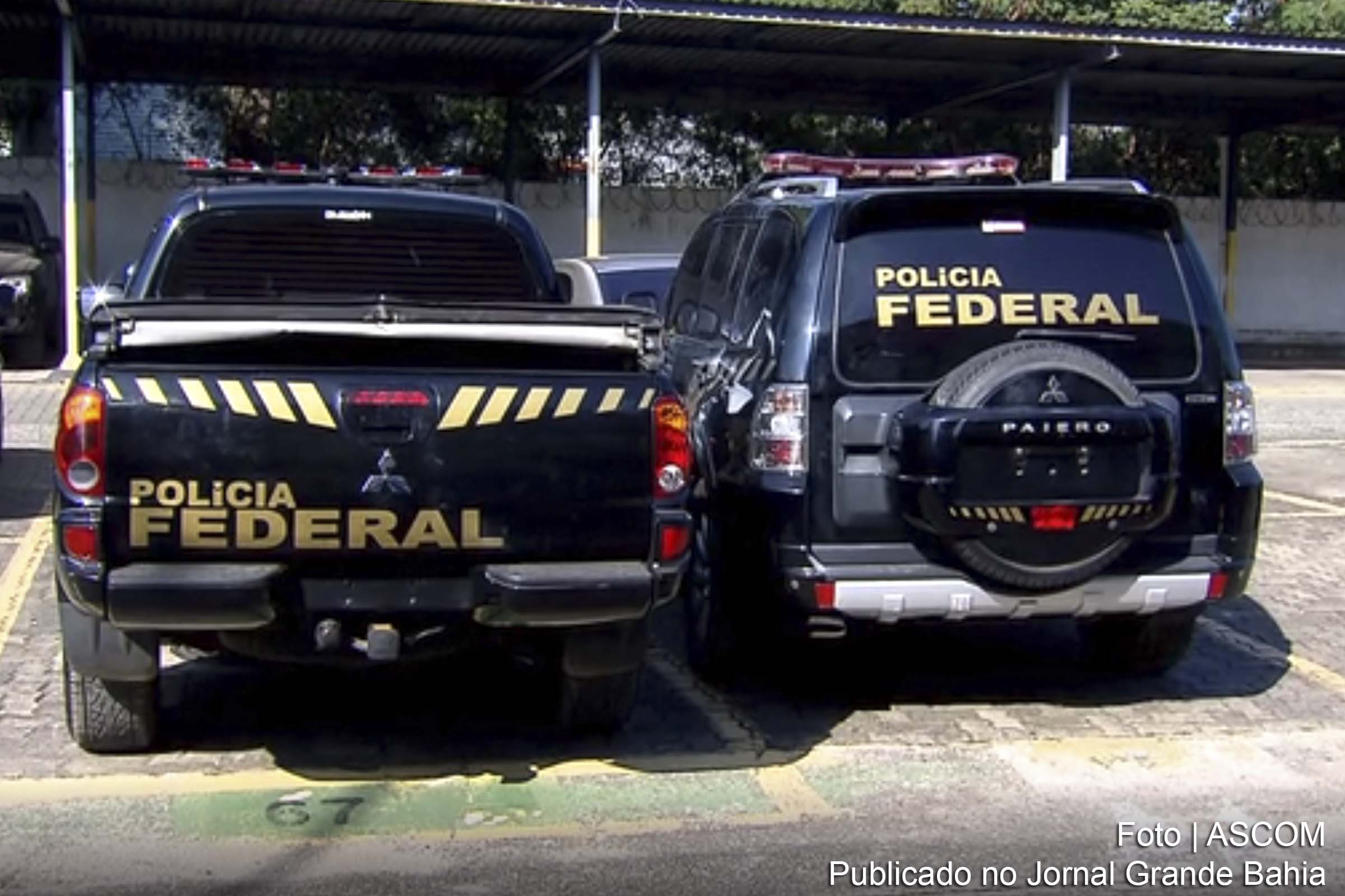 Polícia Federal cumpre mandados de prisão.