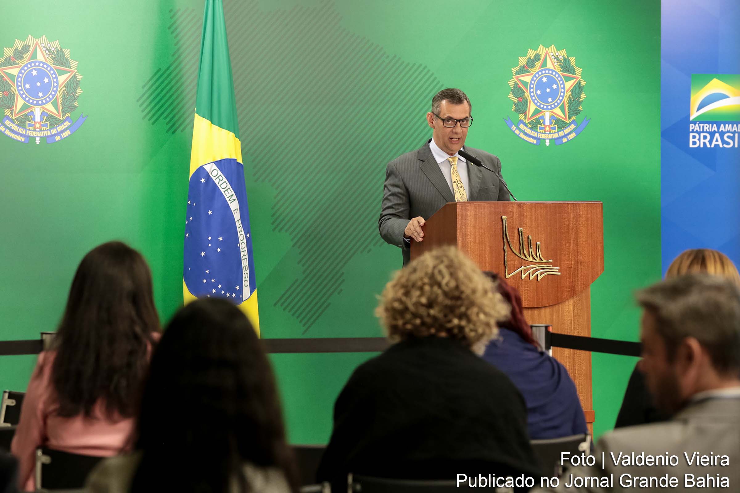 General Otávio do Rêgo Barros, porta-voz da Presidência