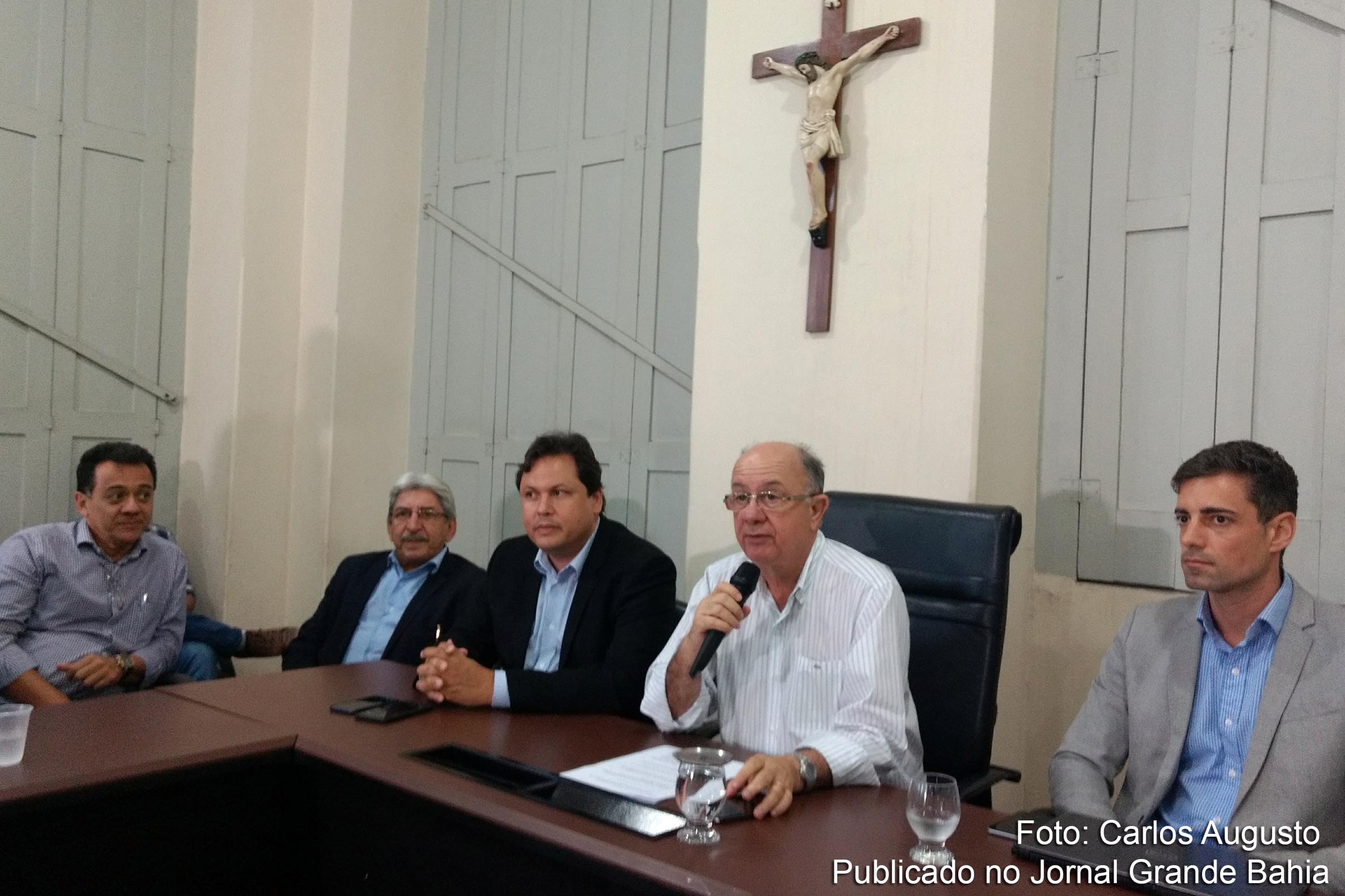 Prefeito José Ronaldo assina convênio com a SUDENE e PNUD objetivando a elaboração do Plano de Desenvolvimento Econômico Sustentável de Feira de Santana.