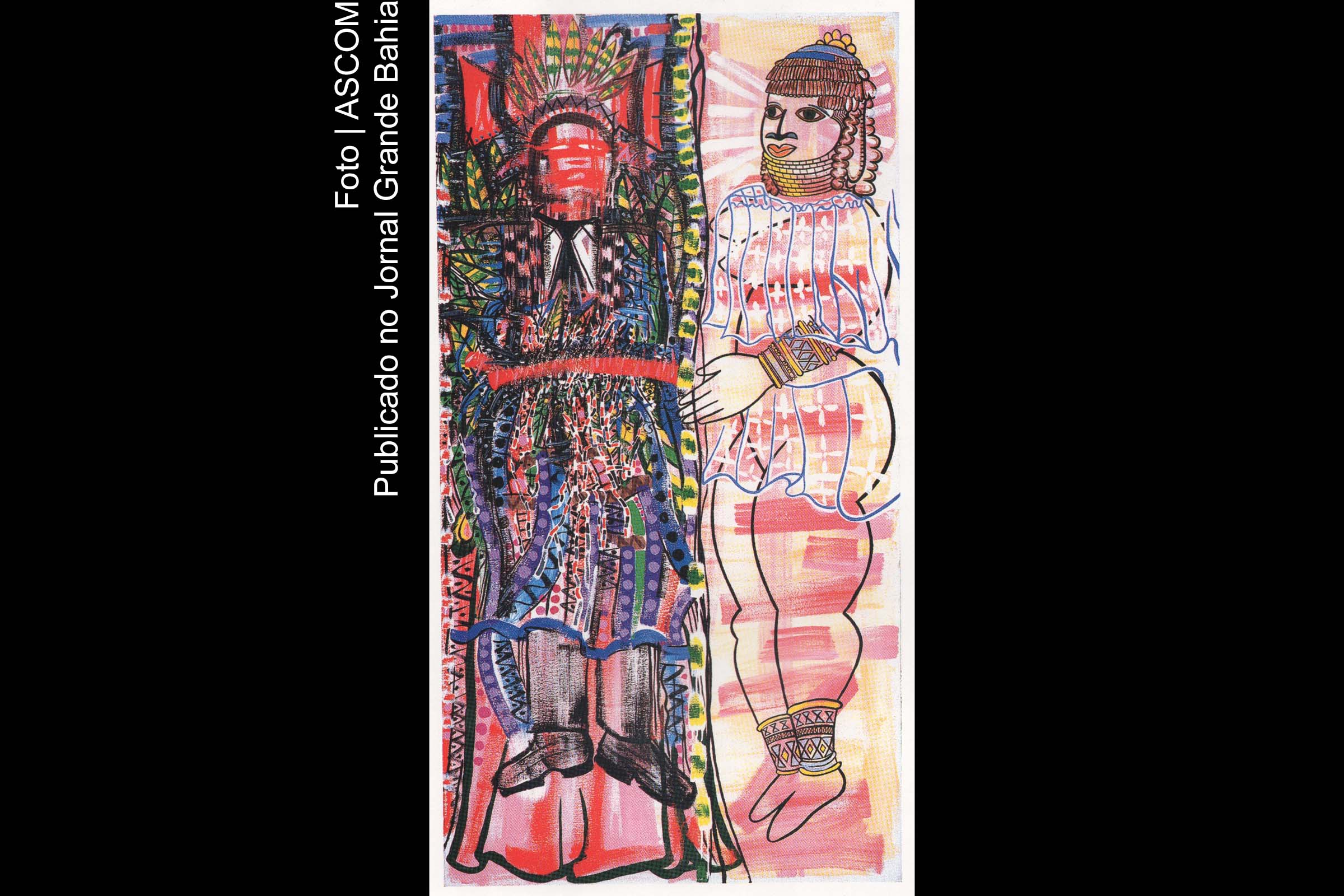 Obra 'Para onde você vai eu também vou'.