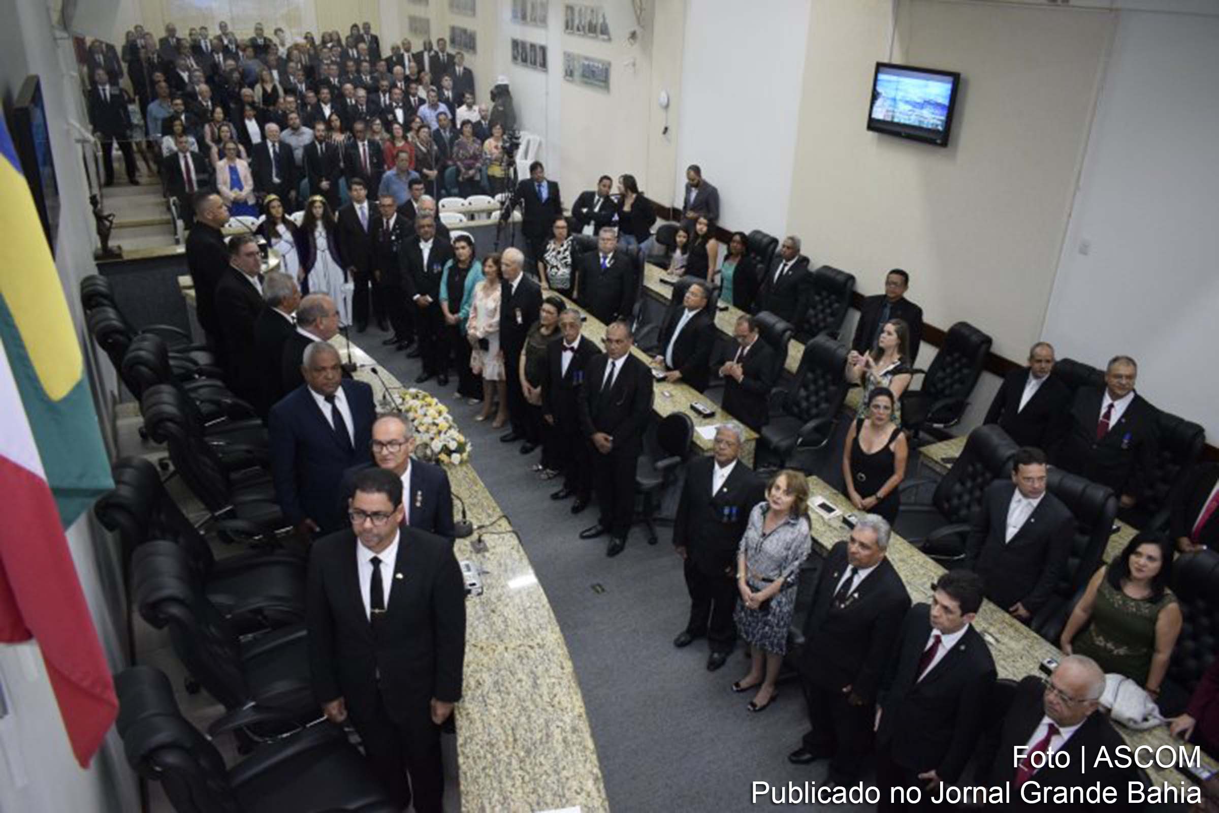 Homenagem ao Dia do Maçom na Câmara Municipal de Feira de Santana.
