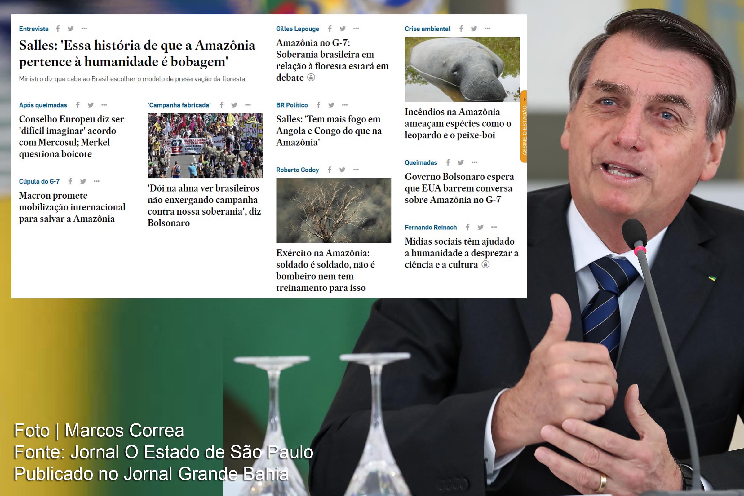 Extremista de direita, presidente Jair Bolsonaro corrompe relações do Brasil com comunidade internacional.