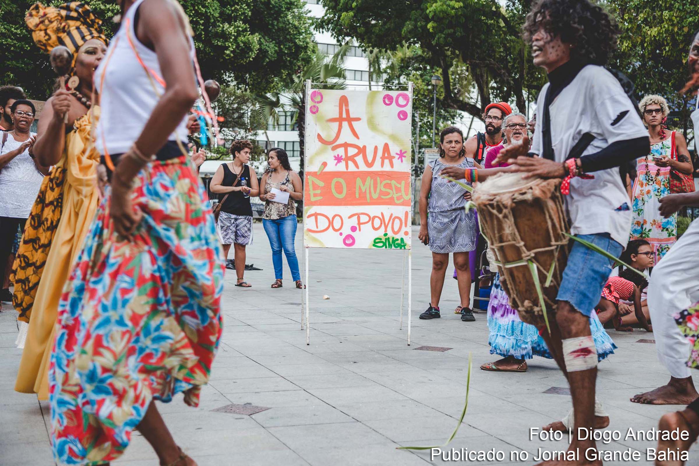 Projeto transforma praças e monumentos de Salvador em museu a céu aberto