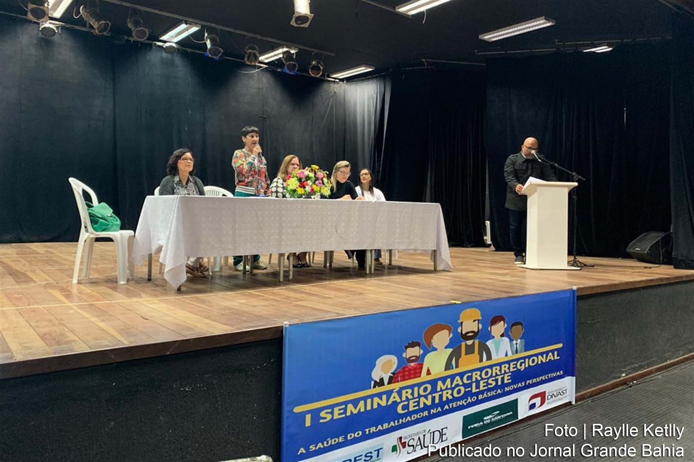 Seminário sobre saúde do trabalhador na Atenção Básica ministrado no Centro de Cultura Maestro Miro.