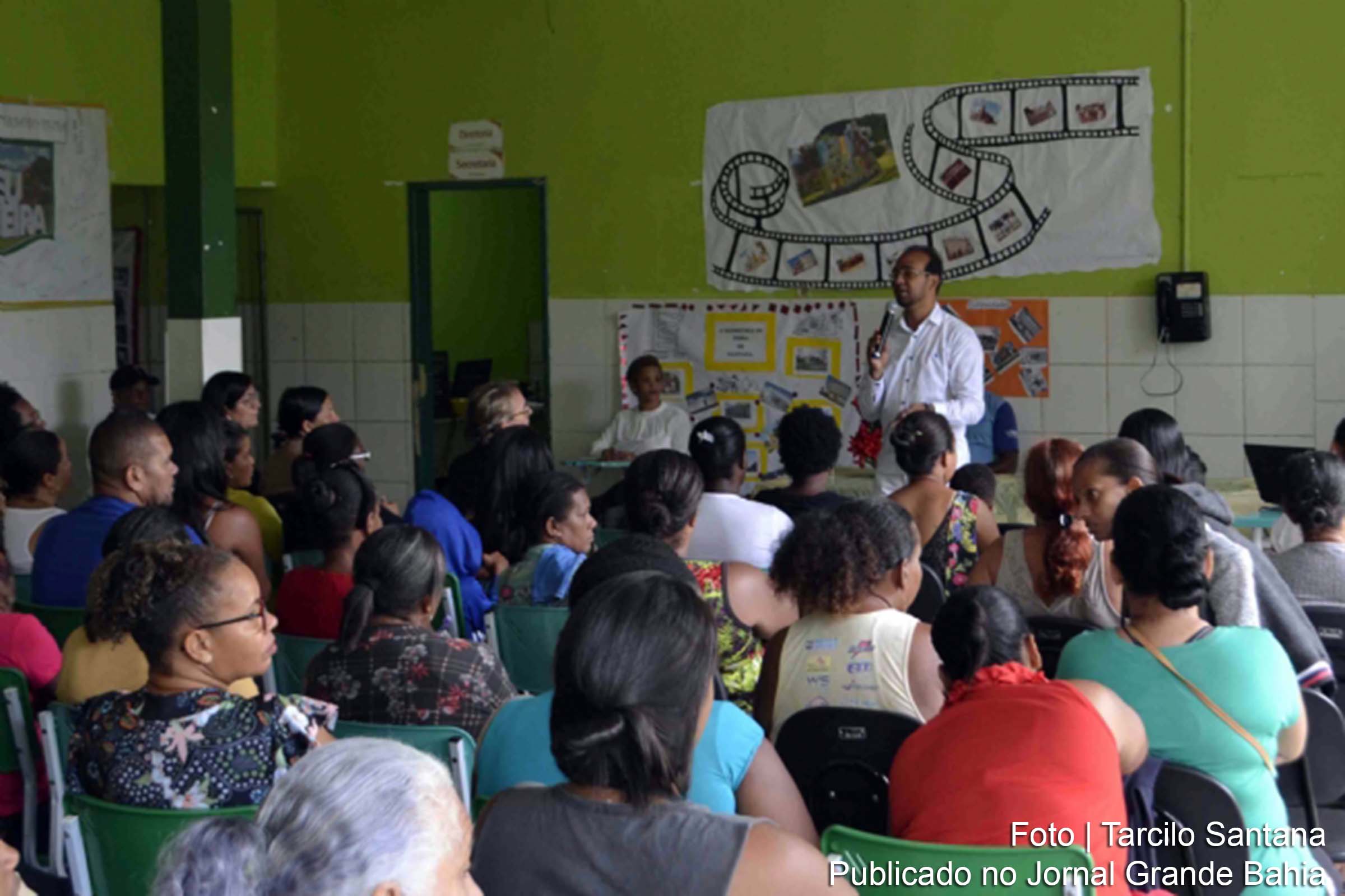 Audiência pública realizada na própria unidade de ensino.