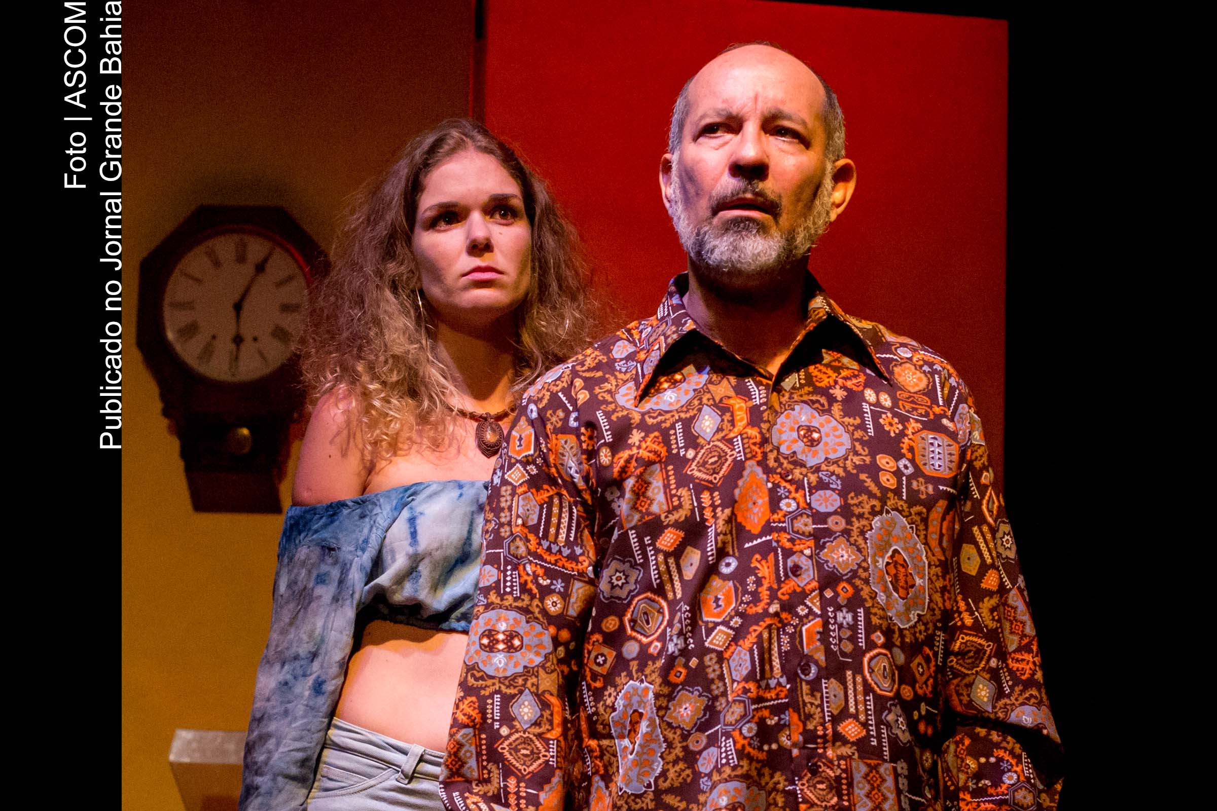 Elenco do Espetáculo 'Em família'.