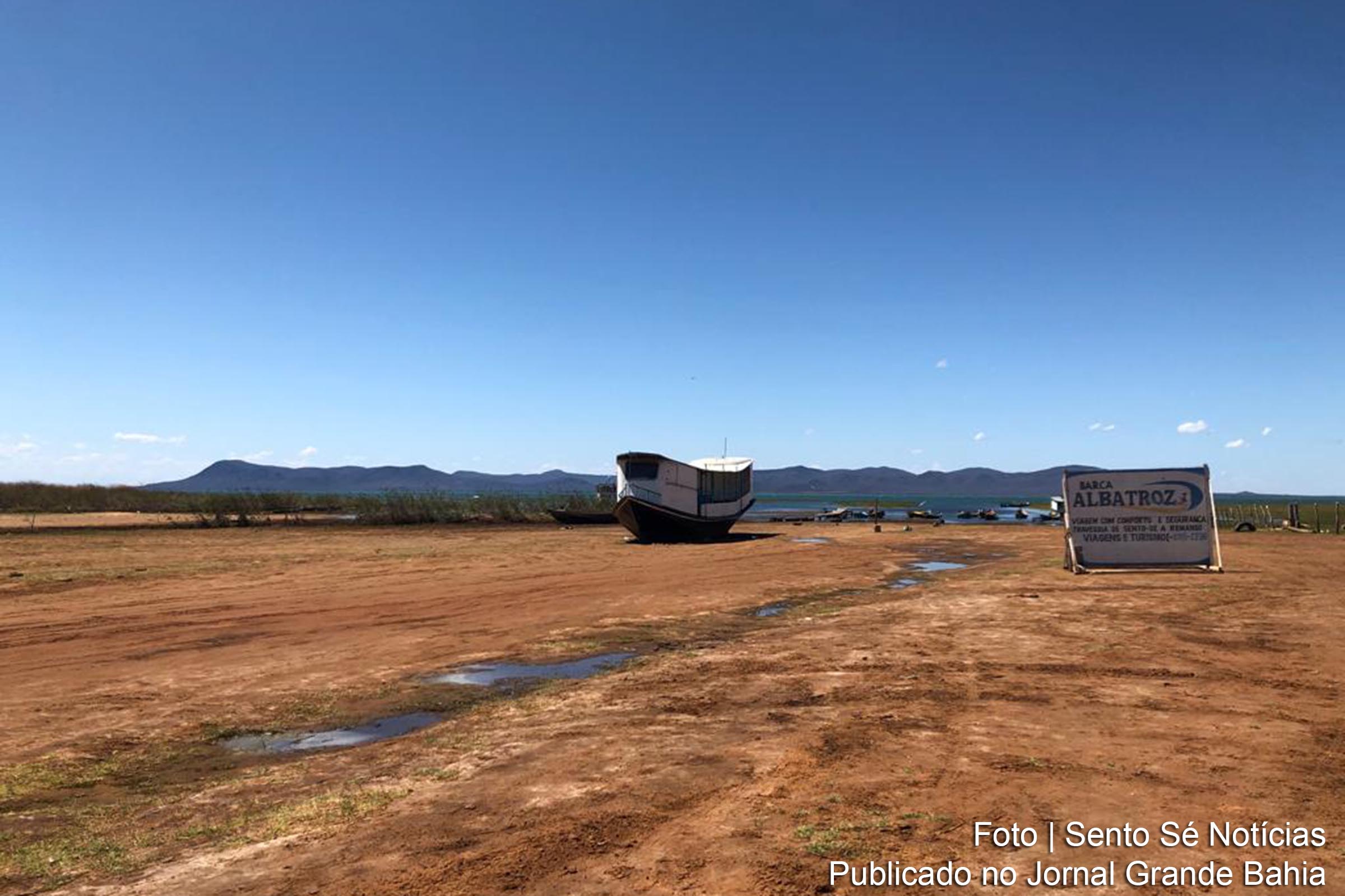 Esgoto de Sento Sé é despejado no Rio São Francisco sem tratamento e próximo aos locais de captação de água para abastecimento humano, revela reportagem