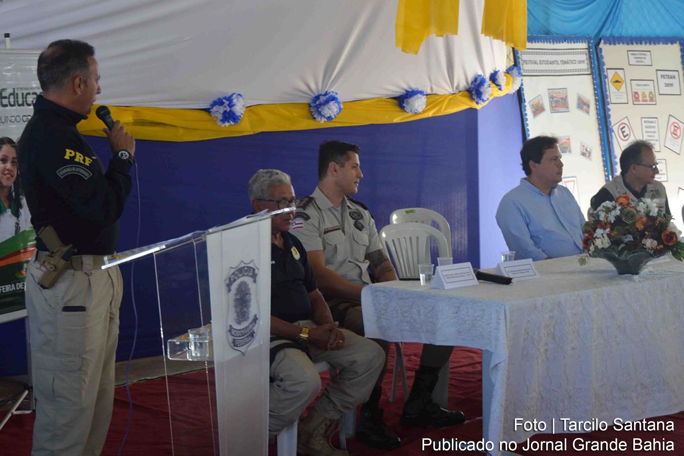 Solenidade de lançamento aconteceu na Escola Municipal Maria Antônia da Costa, no Bairro Santa Mônica.