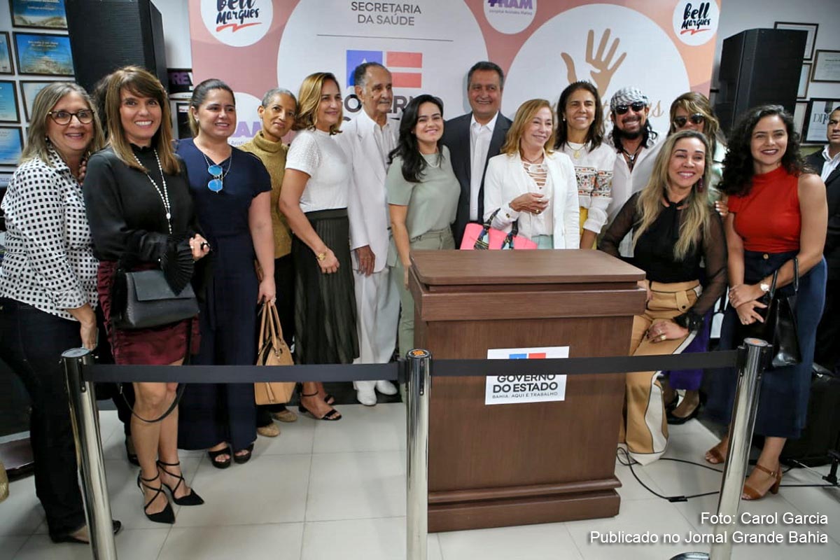 Parceria entre as Voluntárias Sociais da Bahia (VSBA) e Bell Marques, apoiada pelo Governo da Bahia, viabilizou construção de UTI Cirúrgica do Hospital Aristides Maltez, unidade de saúde sediada em Salvador.