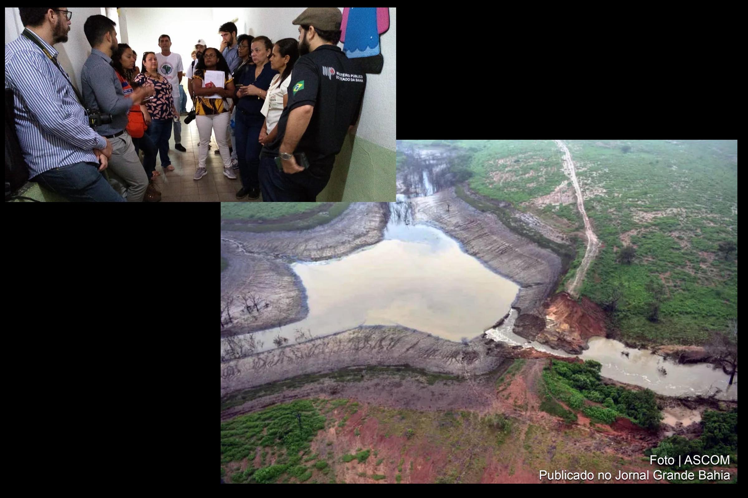 Membros do MP inspecionam municípios de Pedro Alexandre e Coronel João Sá, e avaliam impactos socioambientais a vítimas de rompimento de Barragem do Quati.