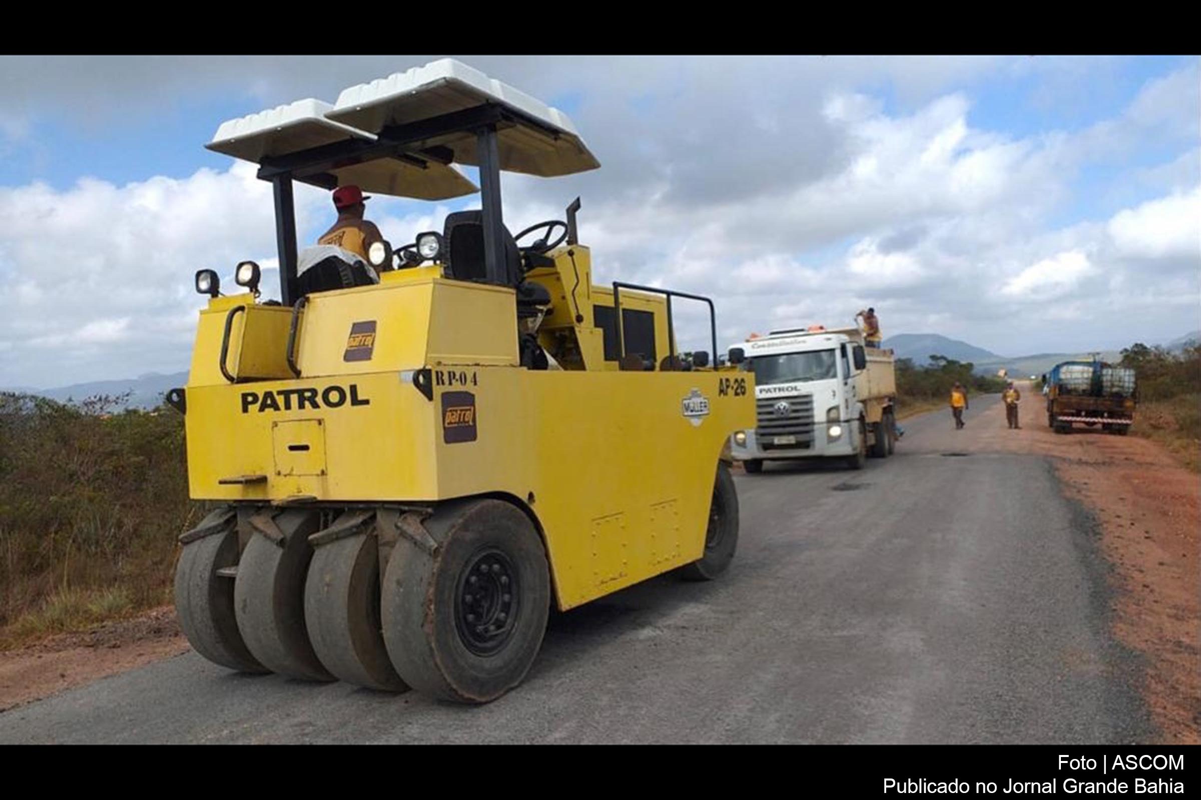 Obras de pavimentação serão realizadas nas rodovias das regiões da Chapada Diamantina e do Velho Chico.