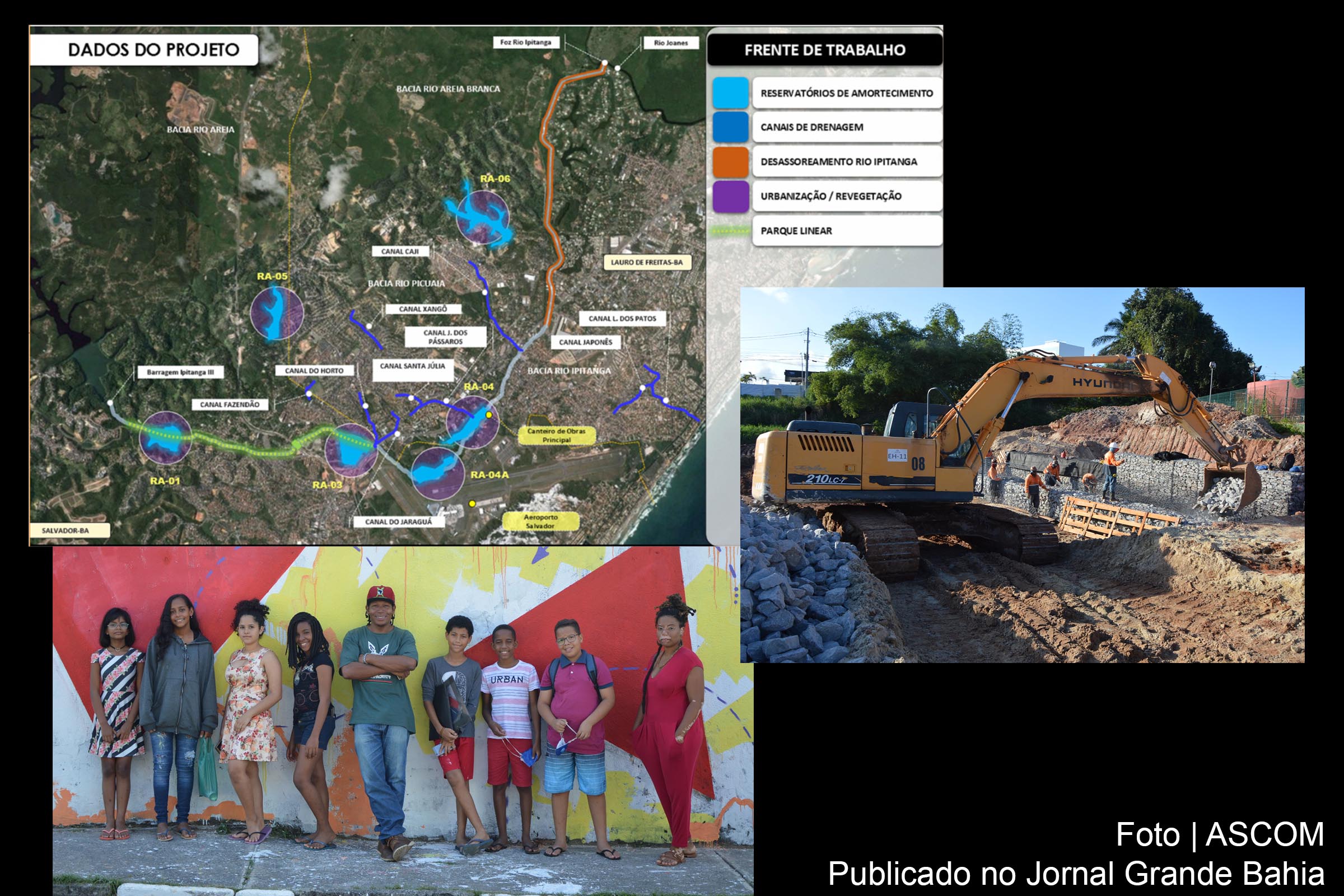 Projeto Técnico Social atende população de Lauro de Freitas e Salvador.