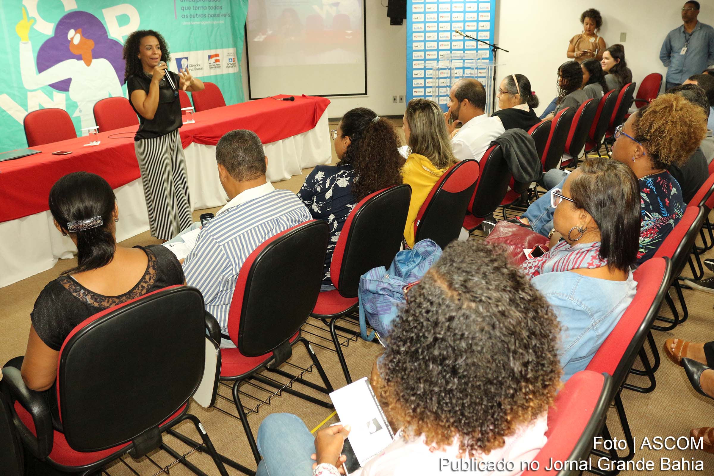 Workshop promovido pela Secretariada da Educação da Bahia, objetiva motivar educadores trabalharem a utilizarem aplicativos em sala de aula.