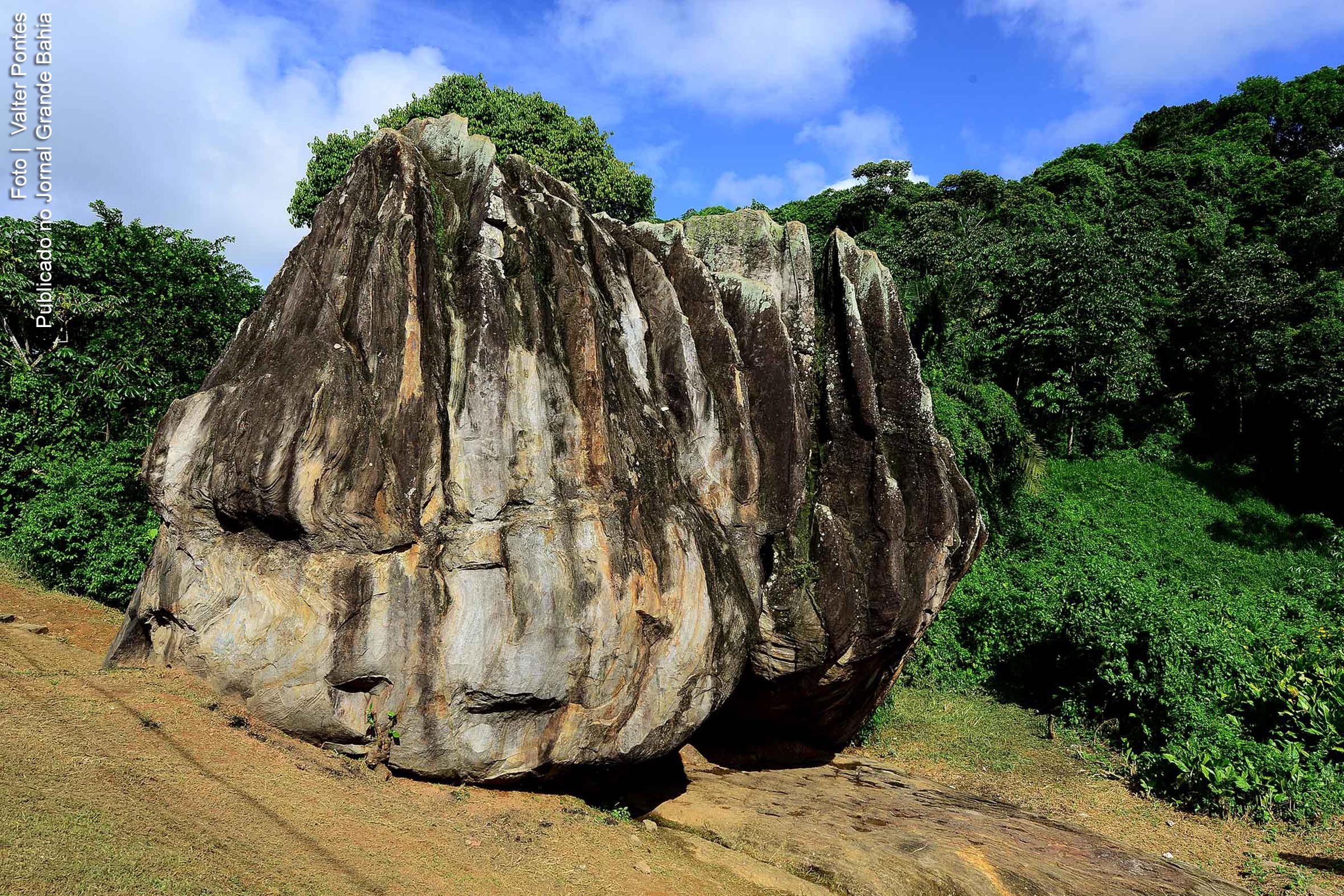 Vista da Pedra de Xangô, em Salvador.