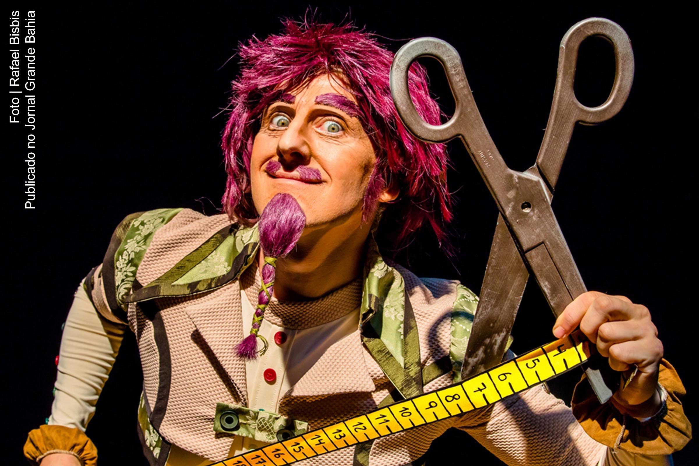 Cena do espetáculo ‘João, o Alfaiate’.