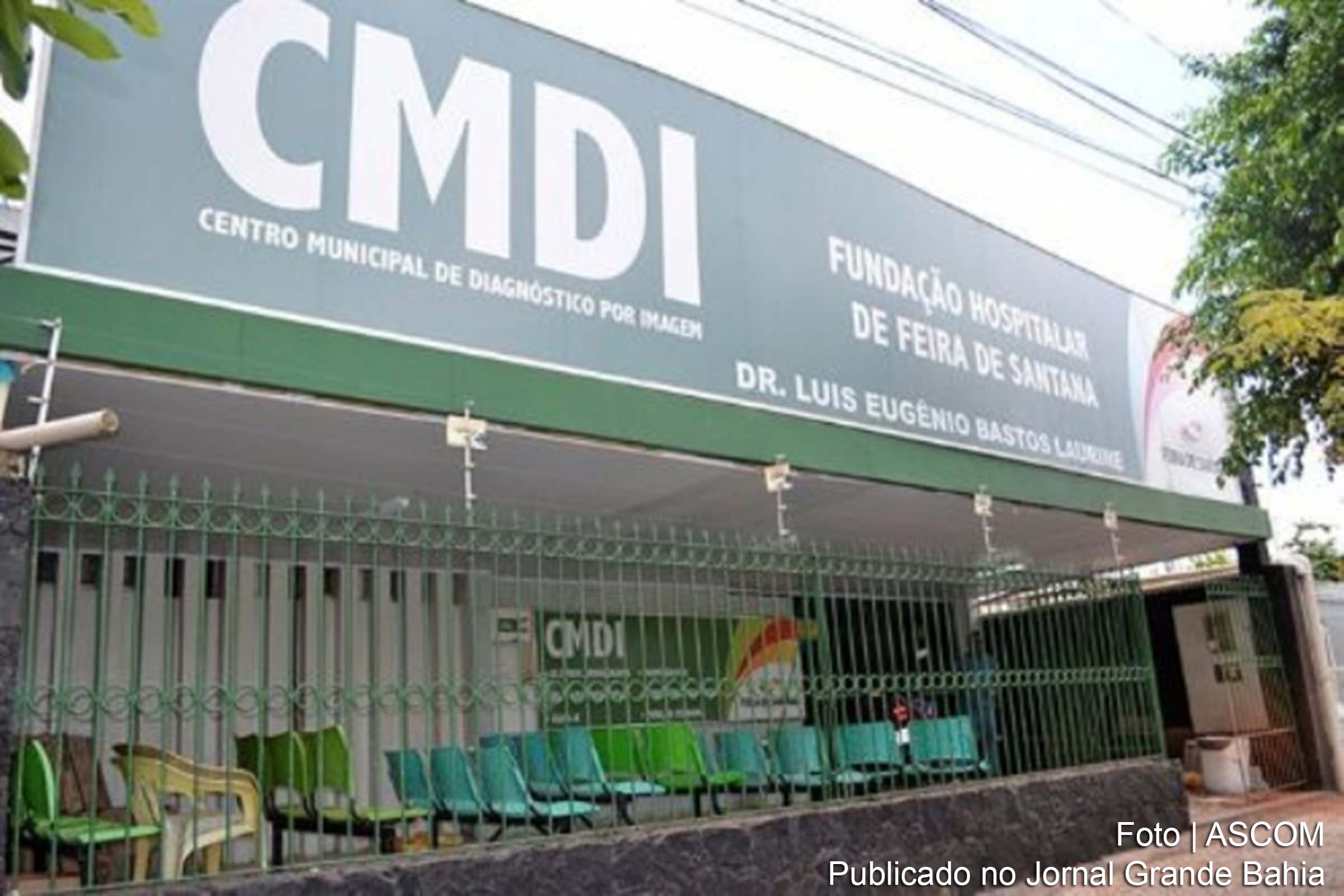 Fachada do Centro Municipal de Diagnóstico por Imagem Dr. Eugênio Leurine.