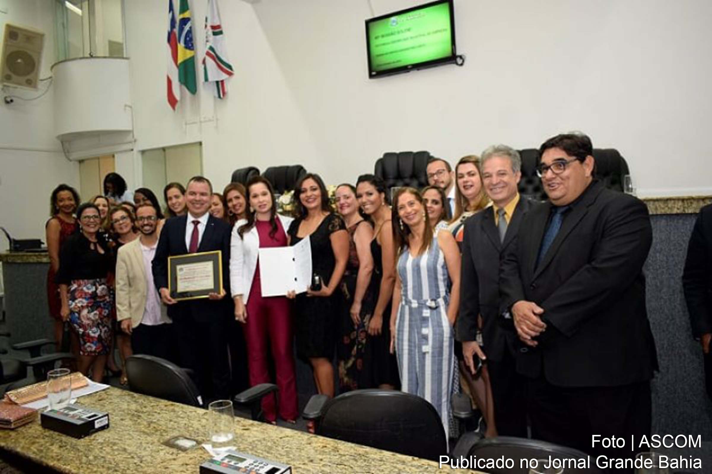 Centro Universitário UniFTC recebe Certificado de Empresa Cidadã.