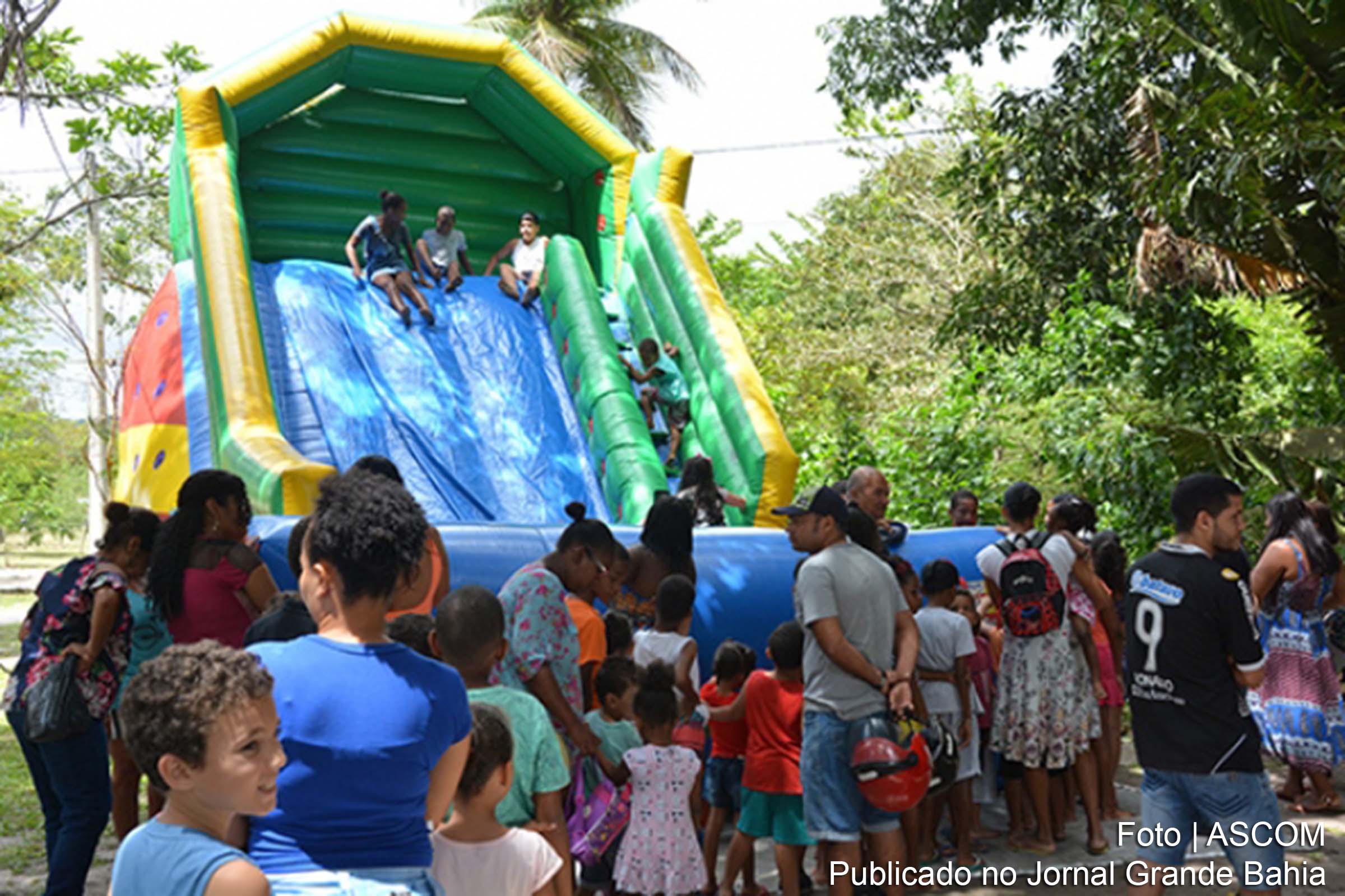 Comemoração pelo Dia das Crianças, em Feira de Santana.