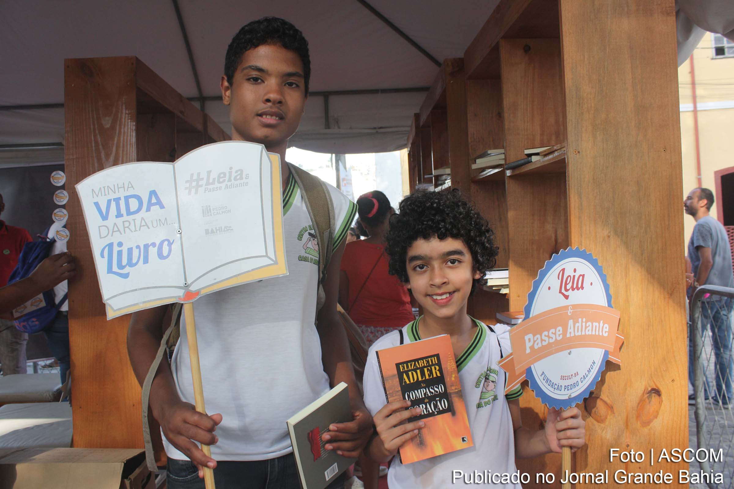 Estudantes apoiam a literatura durante edição 2019 da FLICA.
