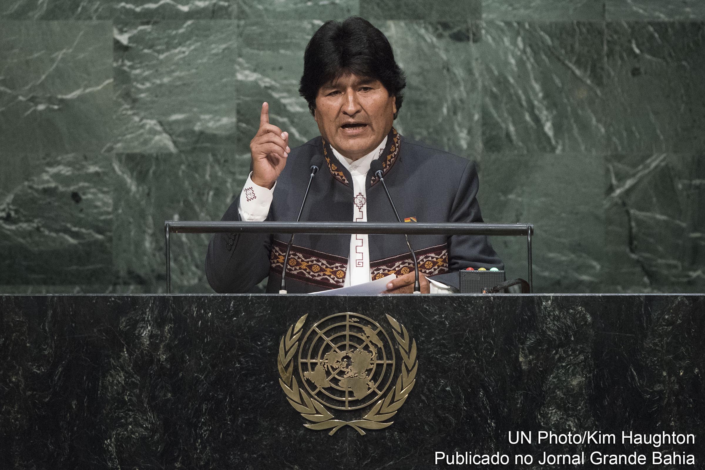 Evo Morales, presidente da Bolívia.