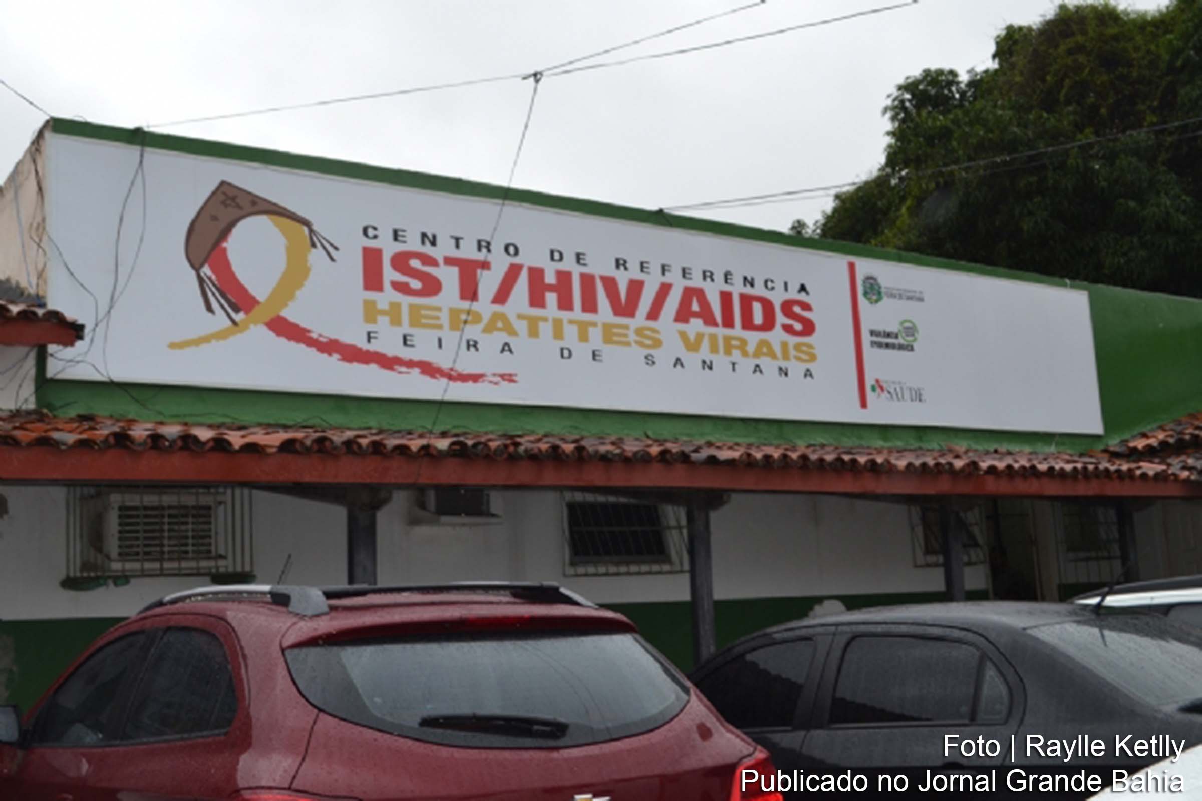 Fachada do Centro de Referência de Hebatites Virais de Feira de Santana.