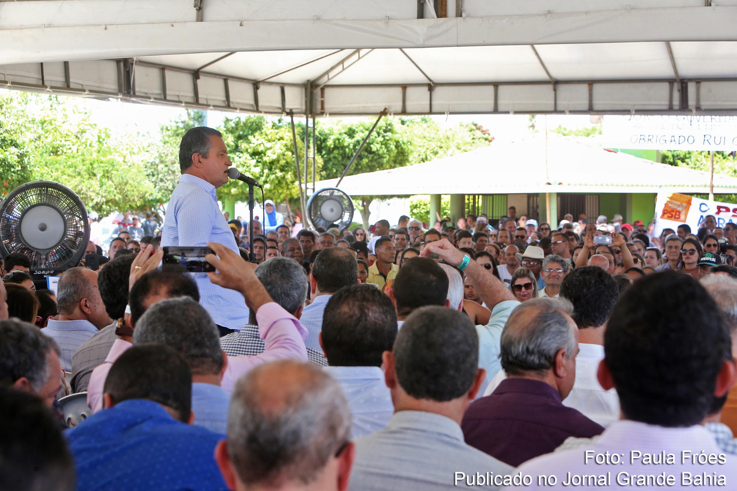 Governador Rui Costa prossegue com agenda de inaugurações na região de Juazeiro.