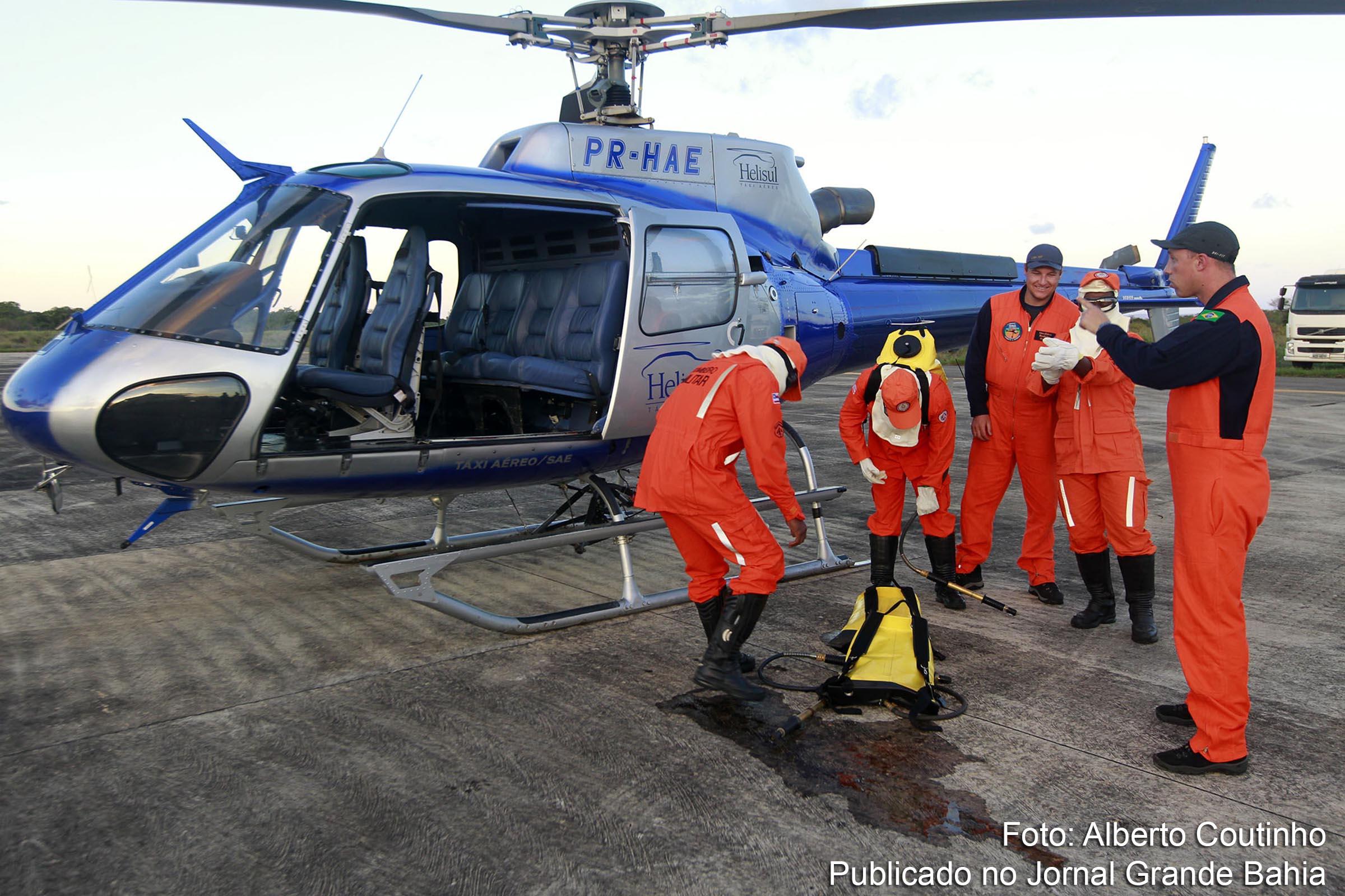 Governo da Bahia autoriza combate aéreo aos focos de incêndio que ocorrem na Chapada Diamantina.