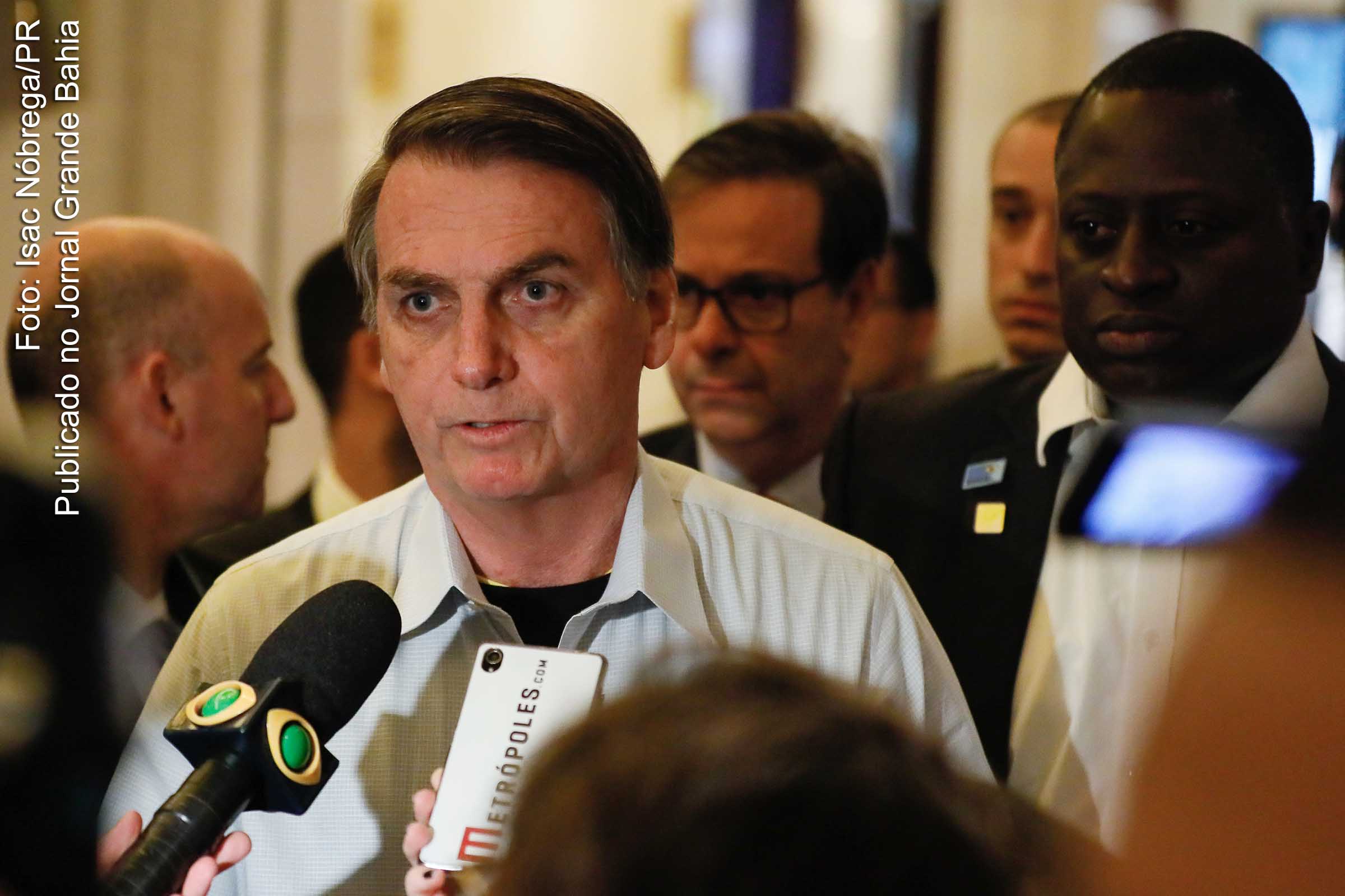 Jair Bolsonaro (PSL-RJ), extremista de direita, presidente da República.
