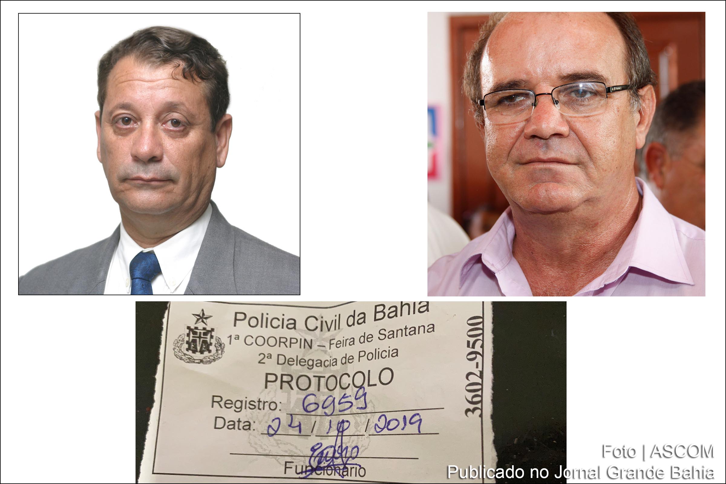Jornalista Sérgio Jones ingressa com notícia crime e ação judicial por abuso de autoridade contra o vereador José Carneiro Rocha, presidente da Câmara Municipal de Feira de Santana