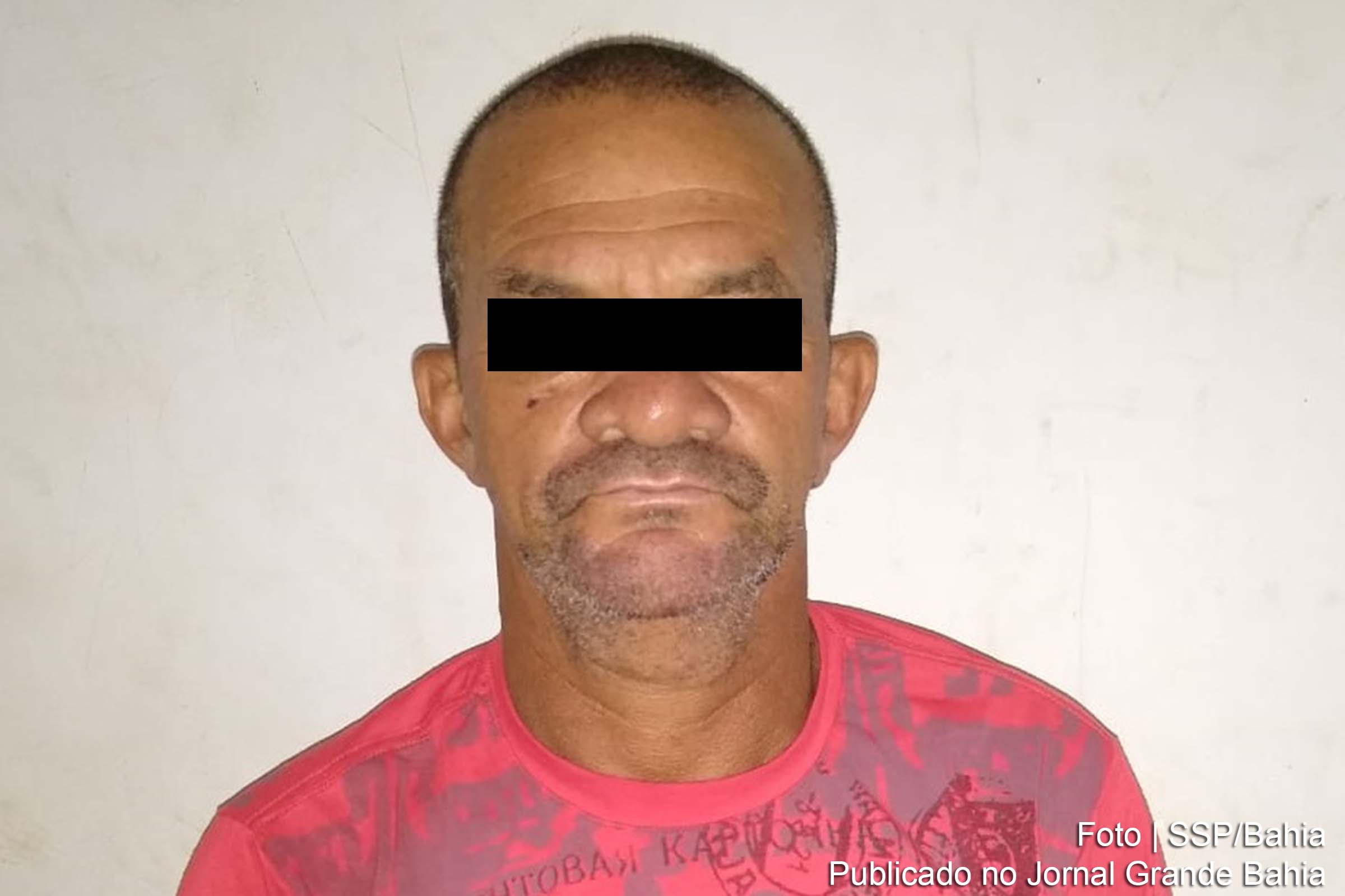 Equipes do Pelotão de Emprego Tático Operacional (Peto) da 27ª Companhia Independente da Polícia Militar (CIPM/Cruz das Almas) prenderam José Dias Rocha, 52 anos.