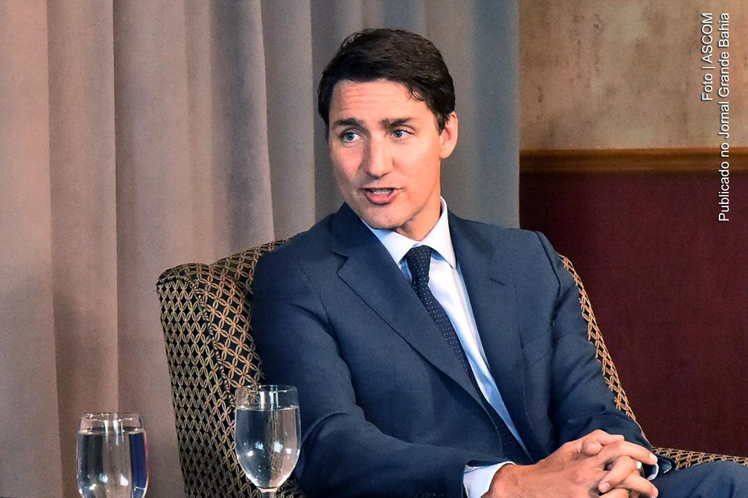 Justin Trudeau, primeiro-ministro do Canadá.