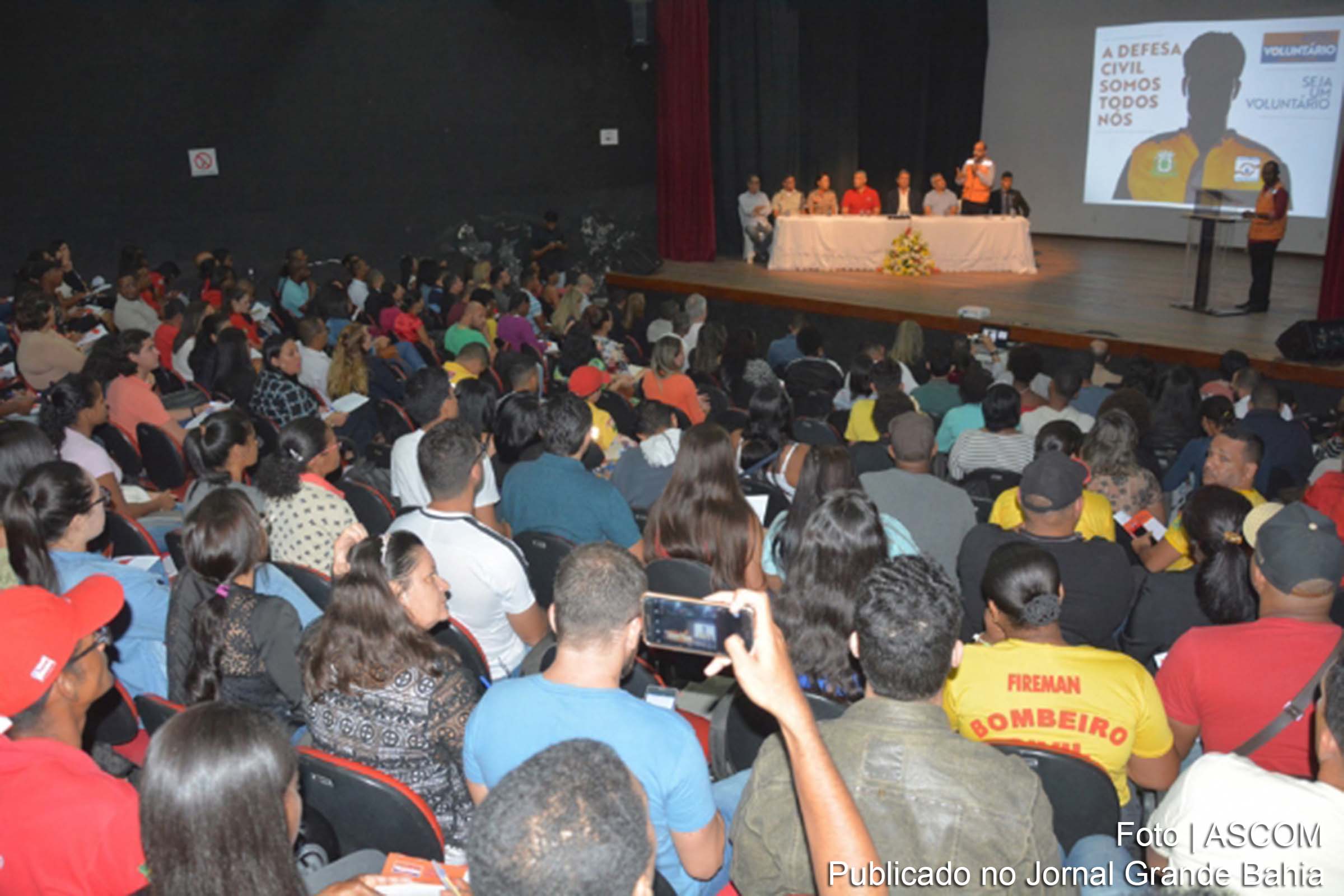 Voluntários do programa '#souvoluntário – As Defesas Civis Somos Todos Nós' receberão mais um minicurso de capacitação.