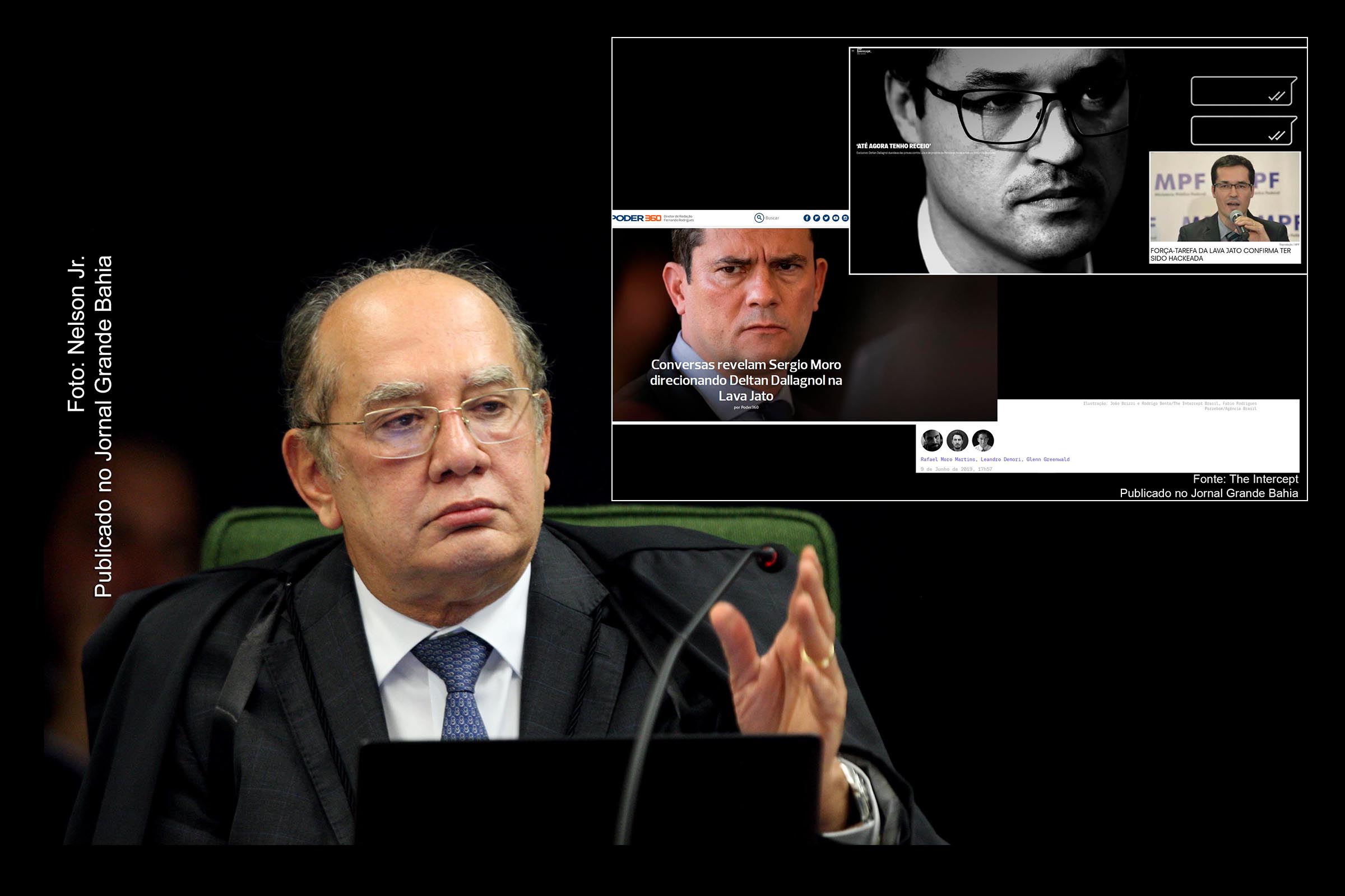 Ministro do STF Gilmar Mendes diz que existem indícios de ORCRIM na relação instituída entre Sérgio Moro e Deltan Dallagnol.