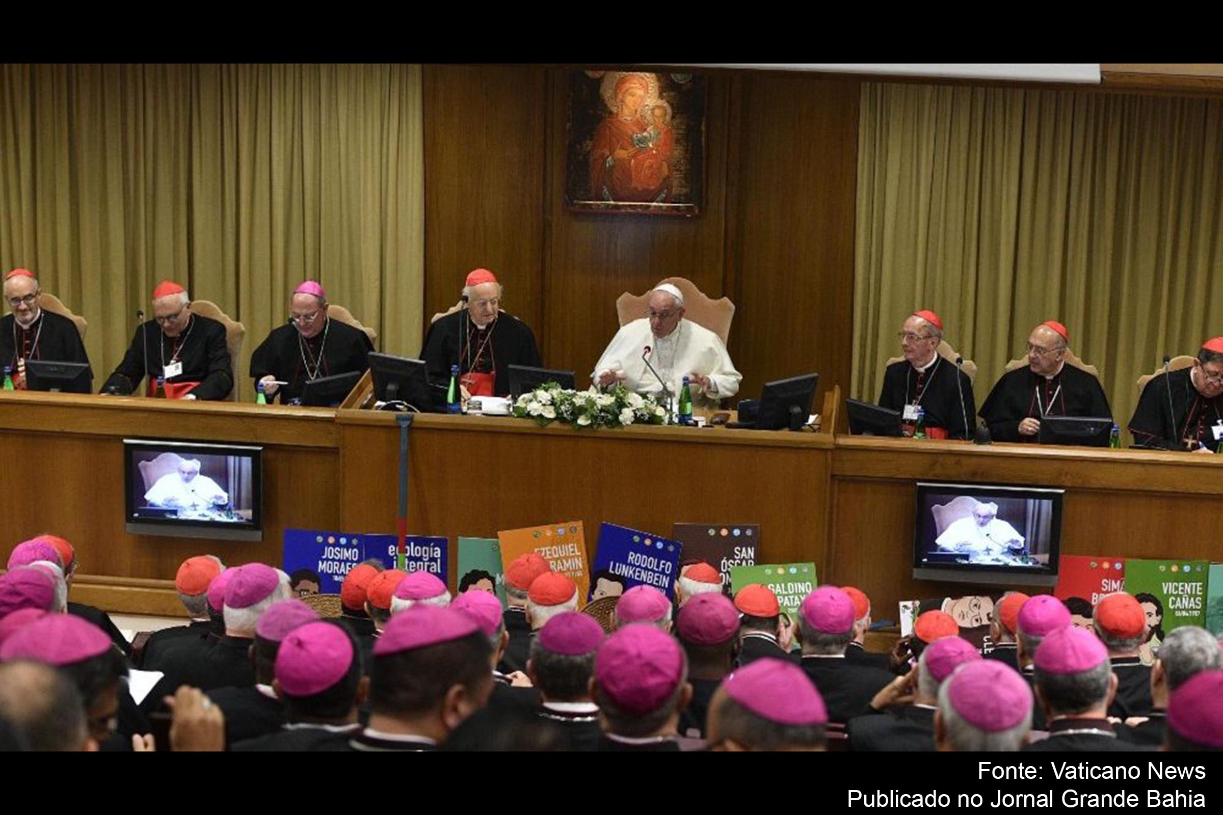 Papa Francisco fez a saudação inicial aos participantes do Sínodo dos Bispos para a Amazônia pedindo coragem e prudência para enfrentar o mal que destrói a criação de Deus