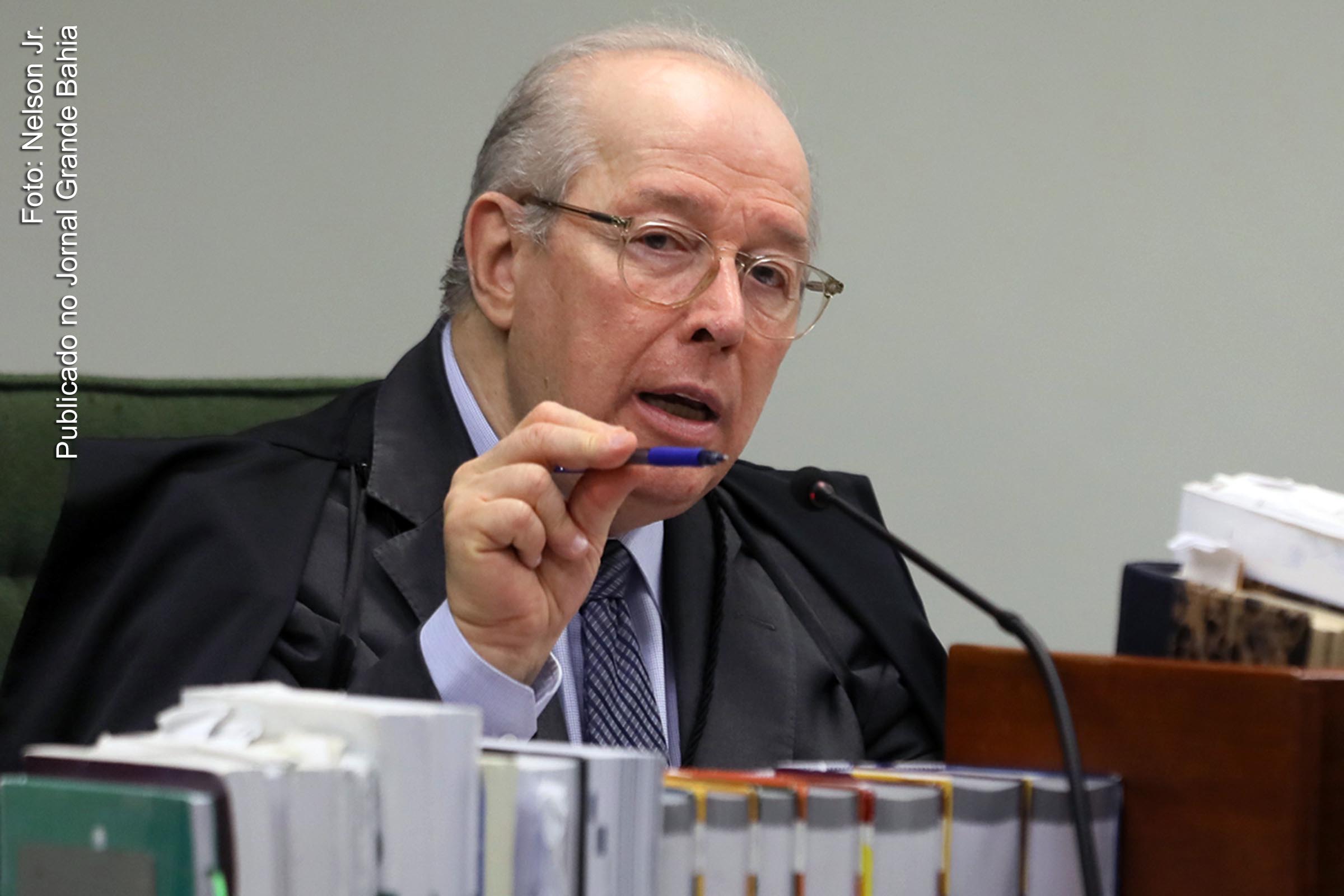 Celso de Mello, ministro do STF é garantidor da Liberdade de Imprensa.