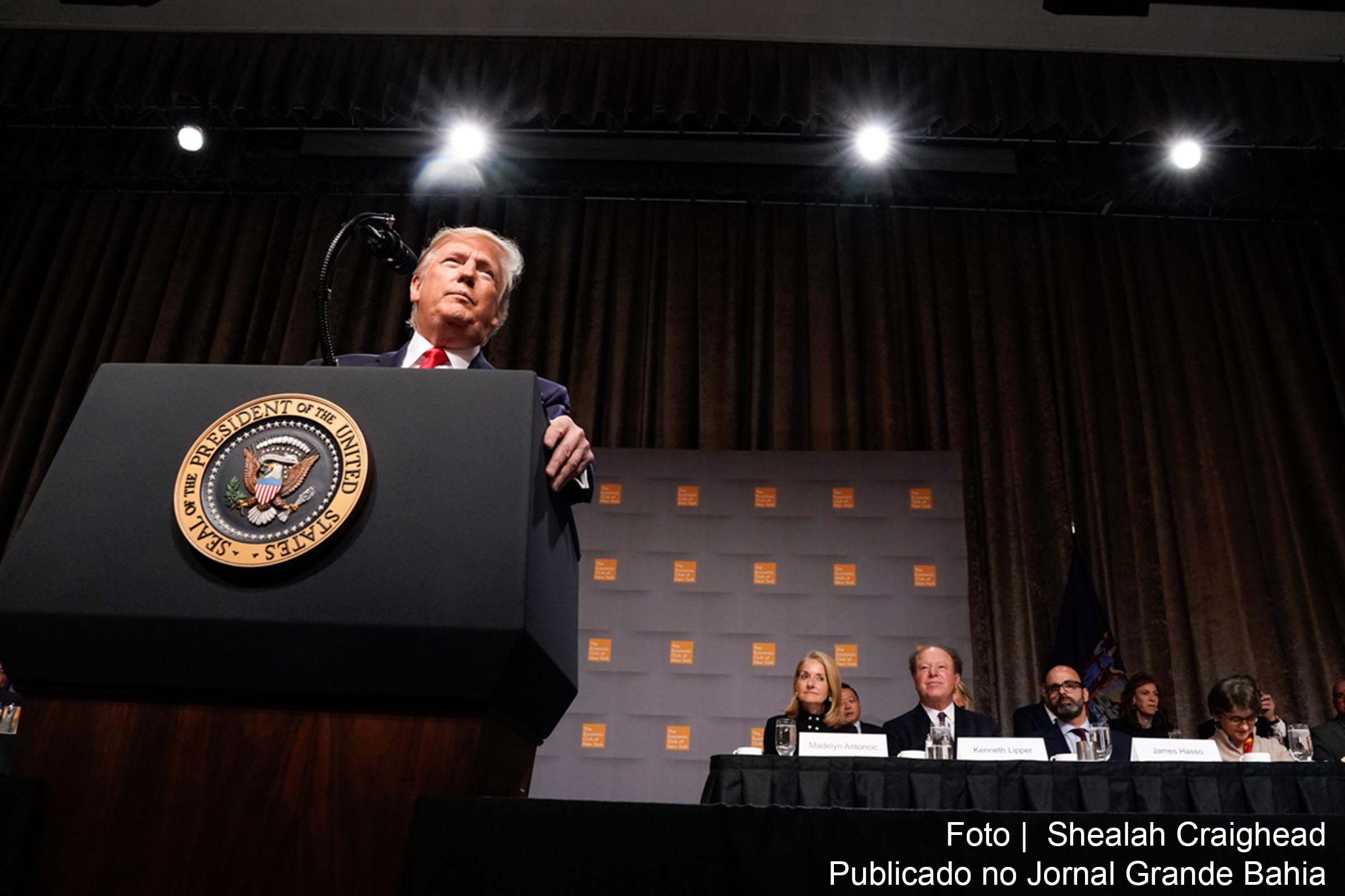 Donald J. Trump, presidente dos Estados Unidos da América (EUA).