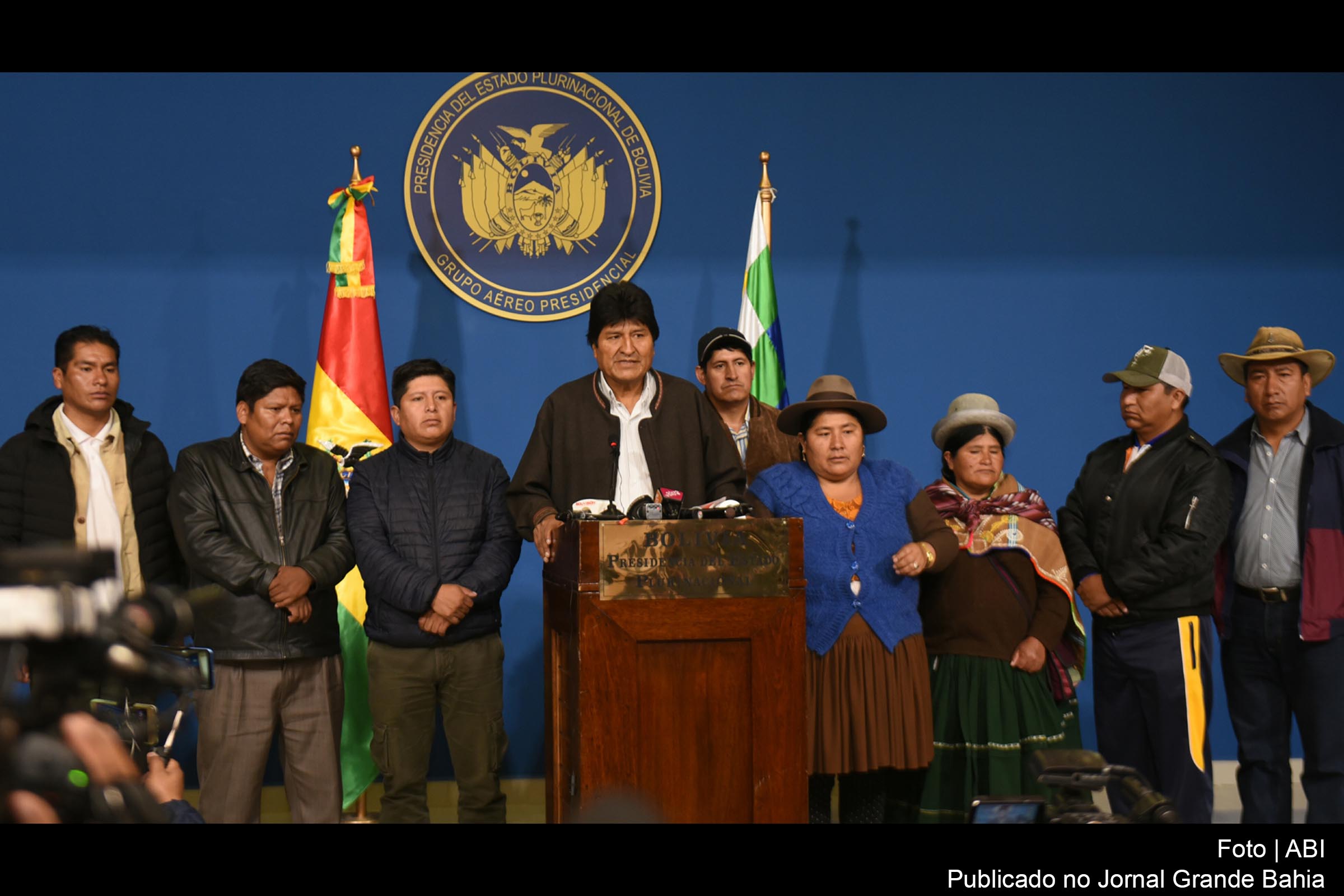 Grupo de Puebla rechaça golpe de estado na Bolívia