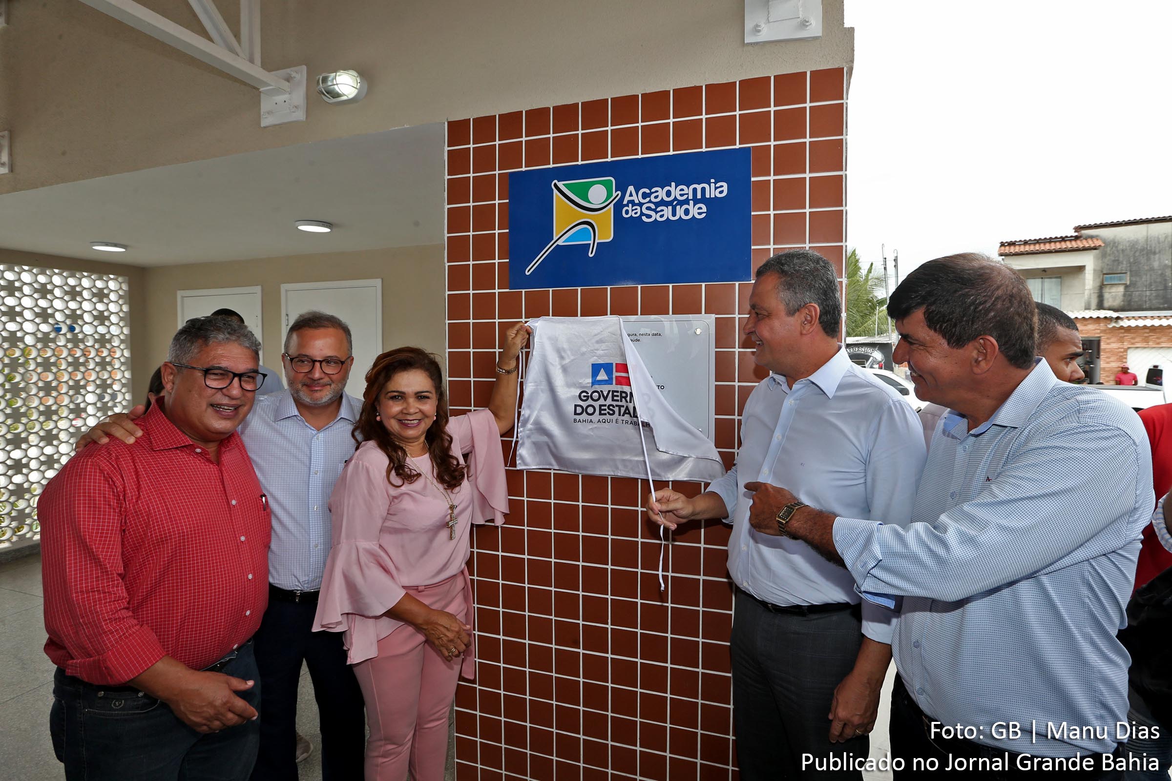Governador Rui Costa inaugura Academia de Saúde e Centro de Atenção Psicossocial (CAPS), no município de Dias D'Ávila..