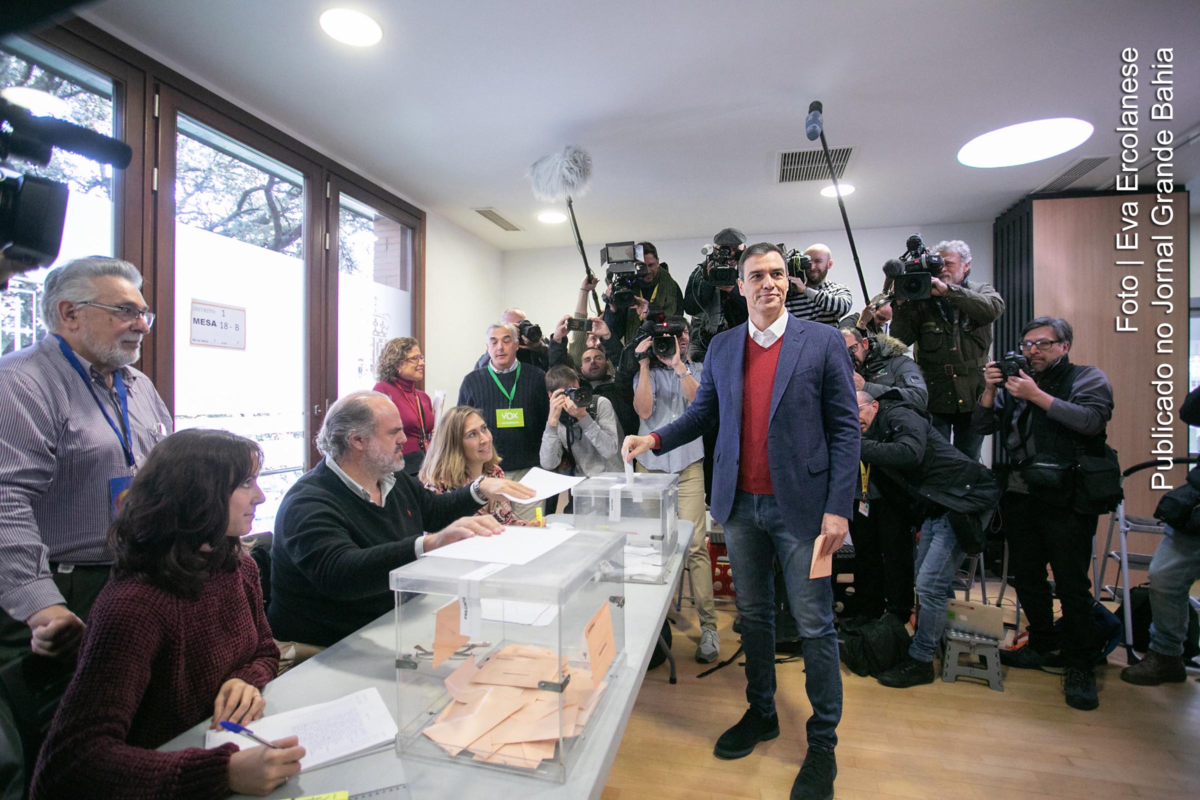 Pedro Sánchez, primeiro-ministro da Espanha.