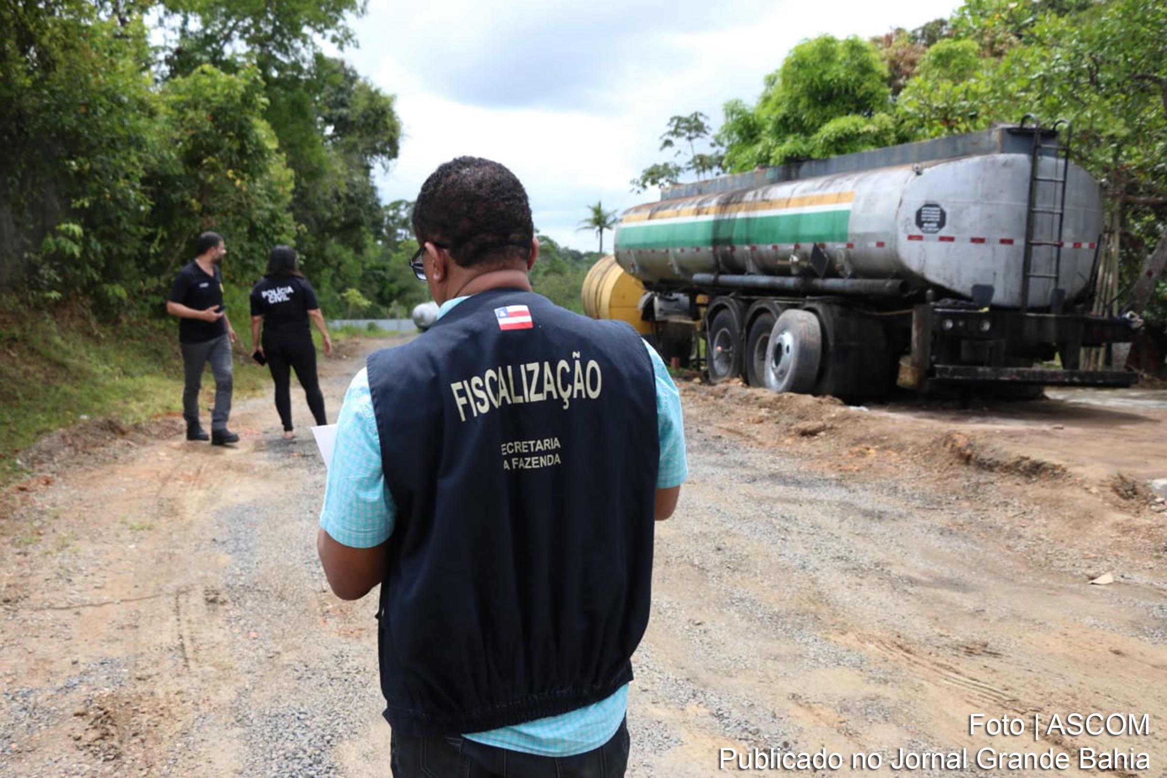 Em conjunto com a SEFAZ, Polícia Civil da Bahia realiza operação 'Na Trilha do Álcool'.