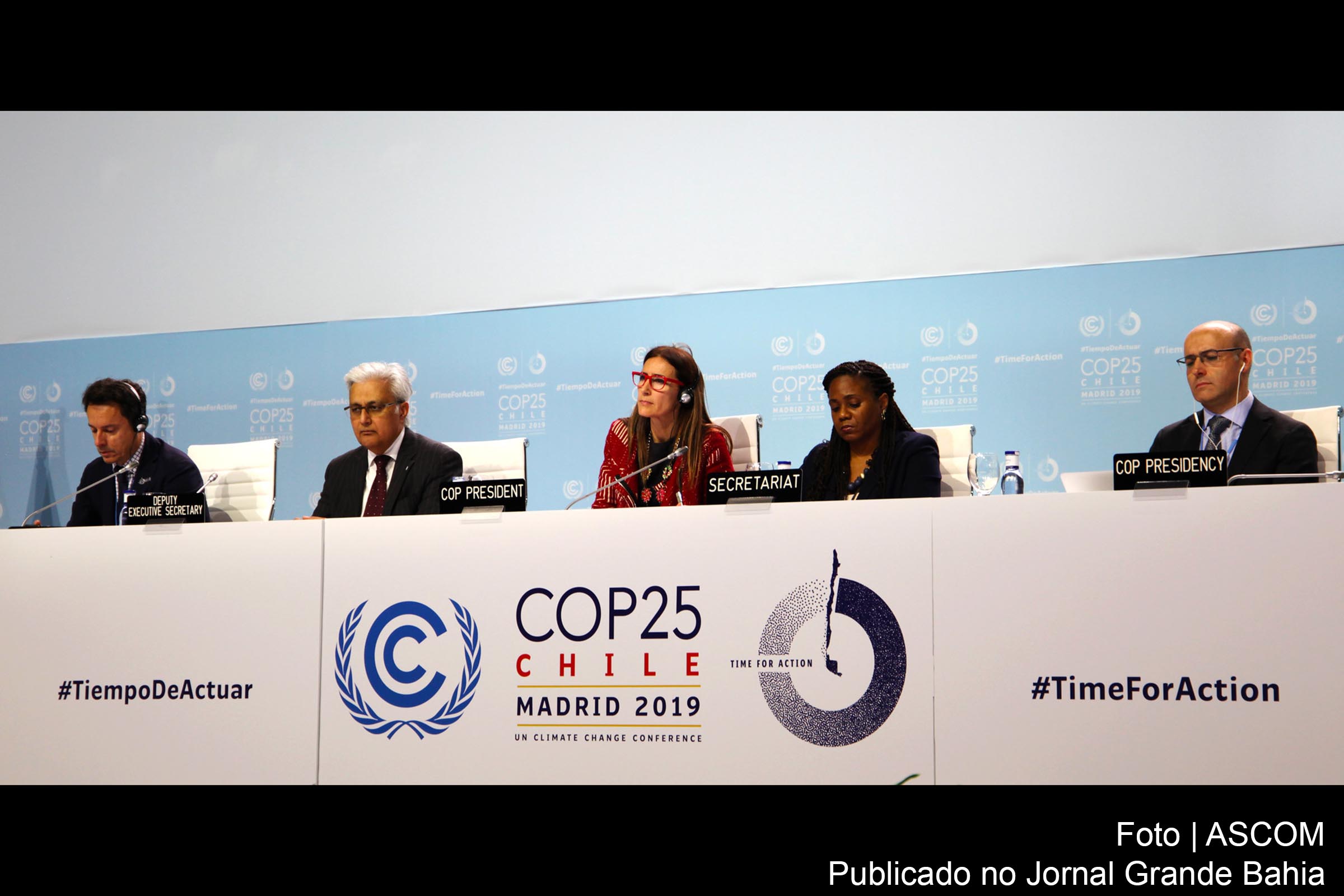 Conferência do Clima em Madri (COP25).