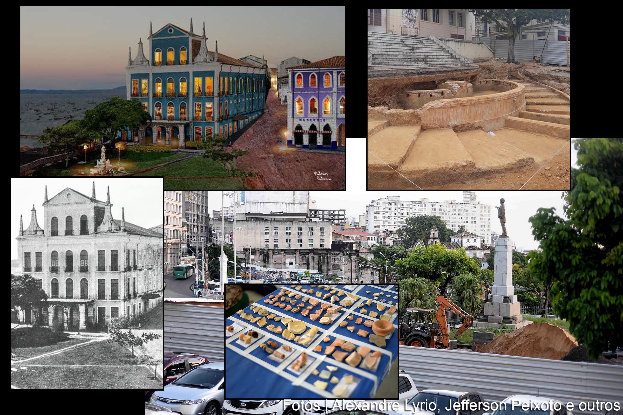 Descoberta arqueológica foi realizada na Praça Castro Alves e na Avenida 7 de Setembro, em Salvador, tem conexão dom o Brasil Colônia e Brasil Império, diz pesquisador Juarez Duarte Bomfim.