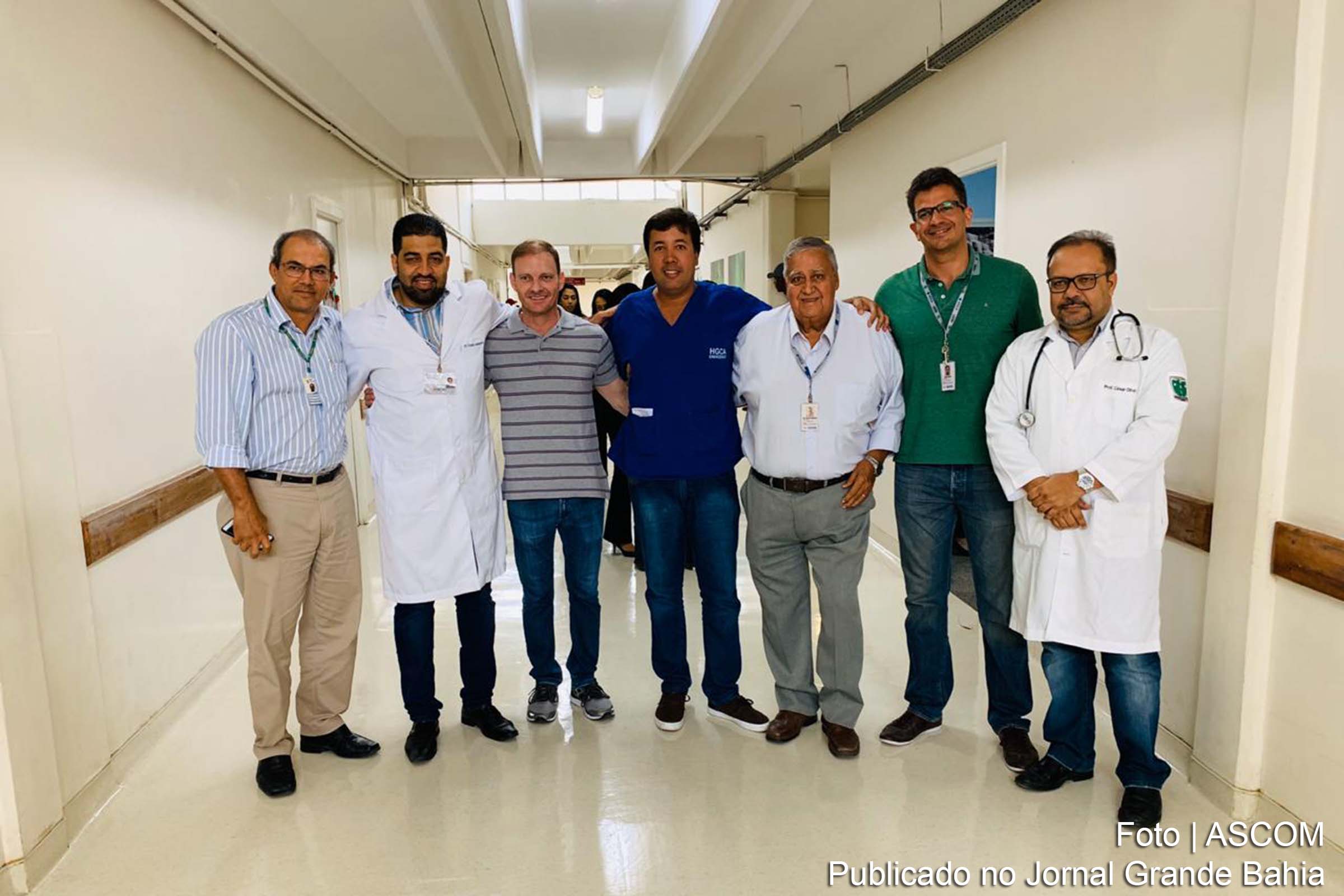 A visita da CNRM foi realizada à unidade no dia 29 de novembro objetivando avaliar a unidade hospitalar para implantação destes novos programas de residência.