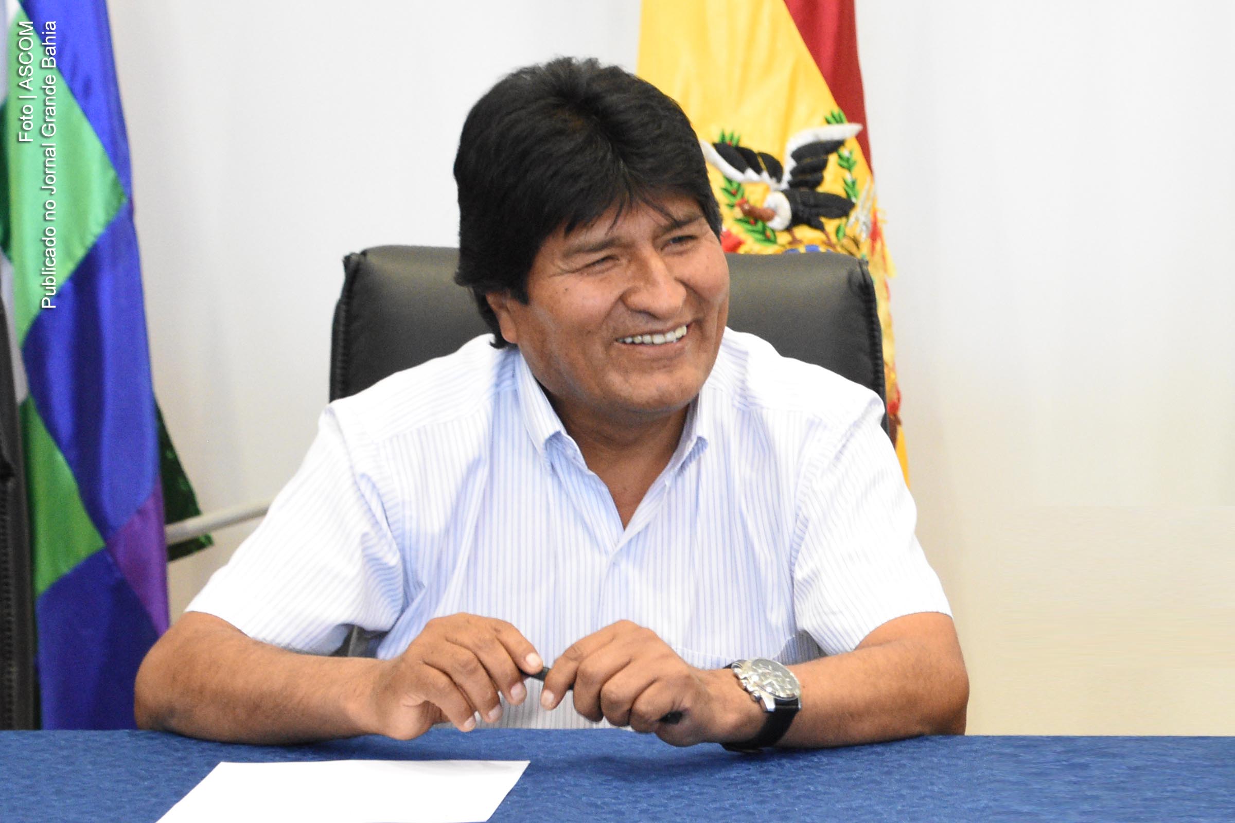 Evo Morales, ex-presidente da Bolívia.
