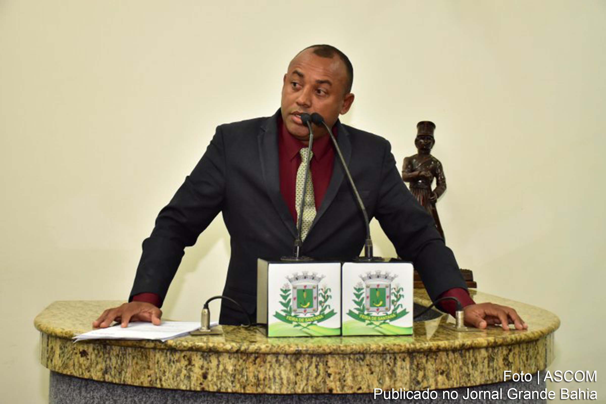 Câmara Municipal de Feira de Santana, o Projeto de Decreto Legislativo de nº 071/2019, de autoria do vereador Fabiano da Van.