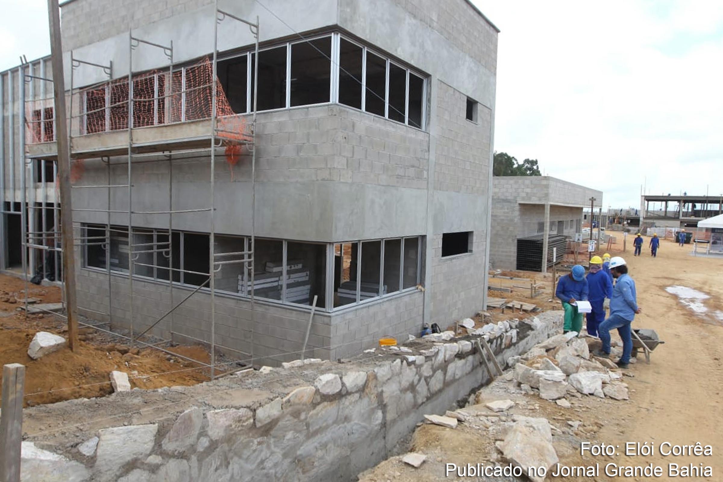 Governo da Bahia realiza construção da Comunidade de Atendimento Socioeducativo de Vitória da Conquista.