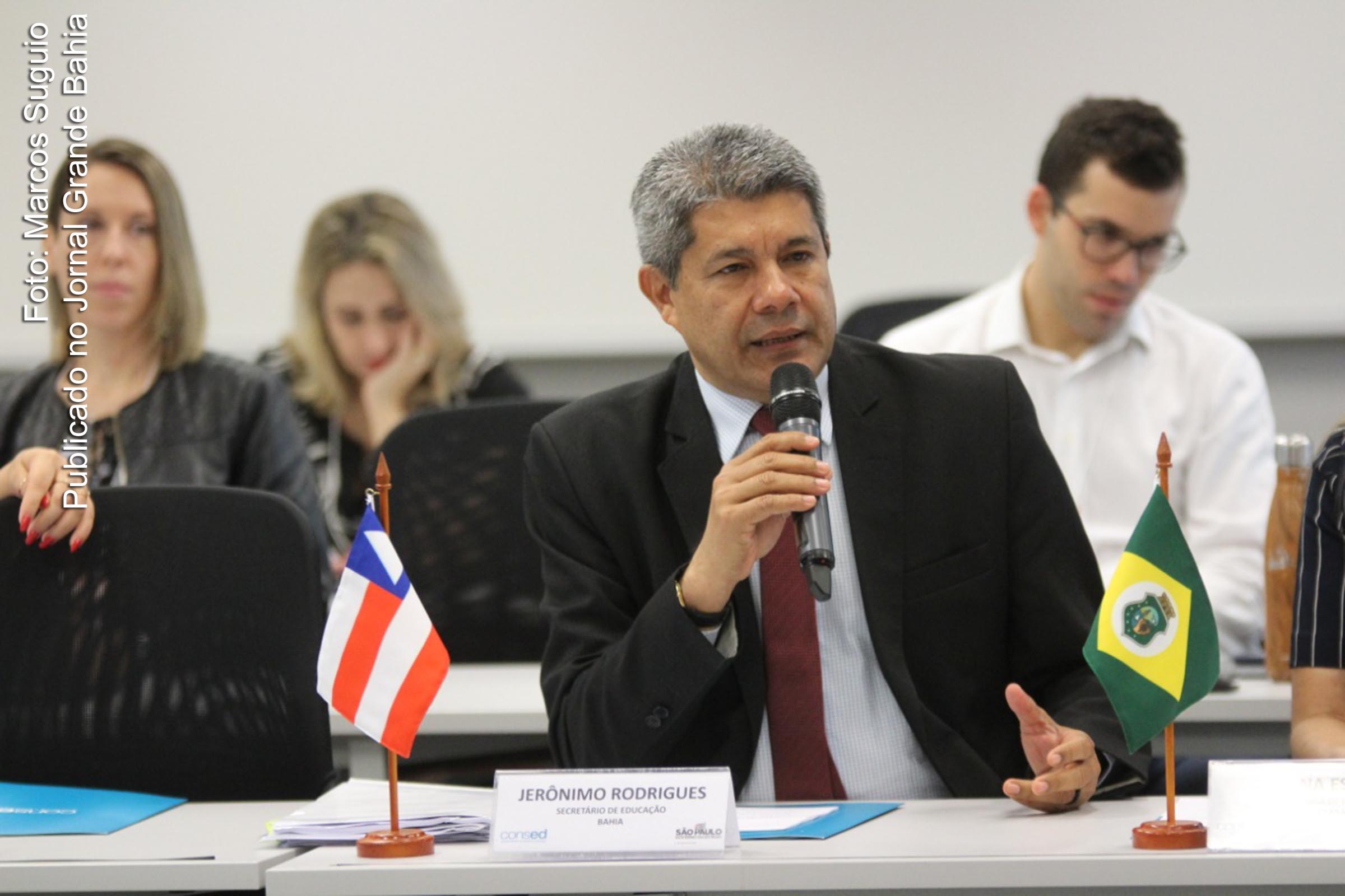 Jerônimo Rodrigues, secretário estadual da Educação da Bahia.