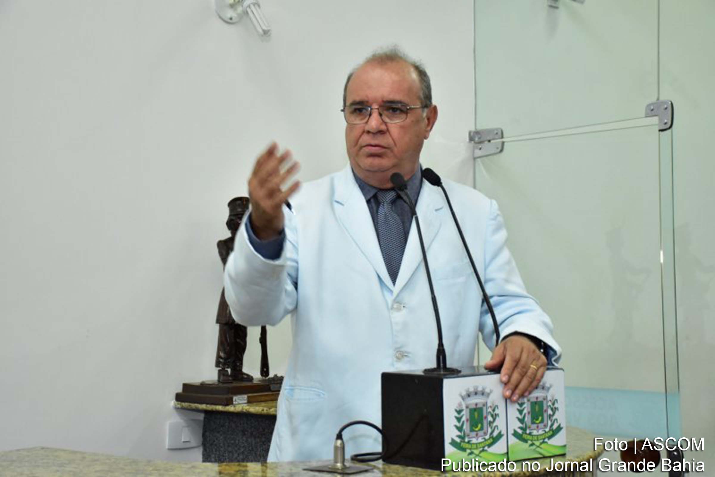 Presidente da Câmara Municipal de Feira de Santana comemora absolvição do deputado Targino Machado em ação no TRE Bahia