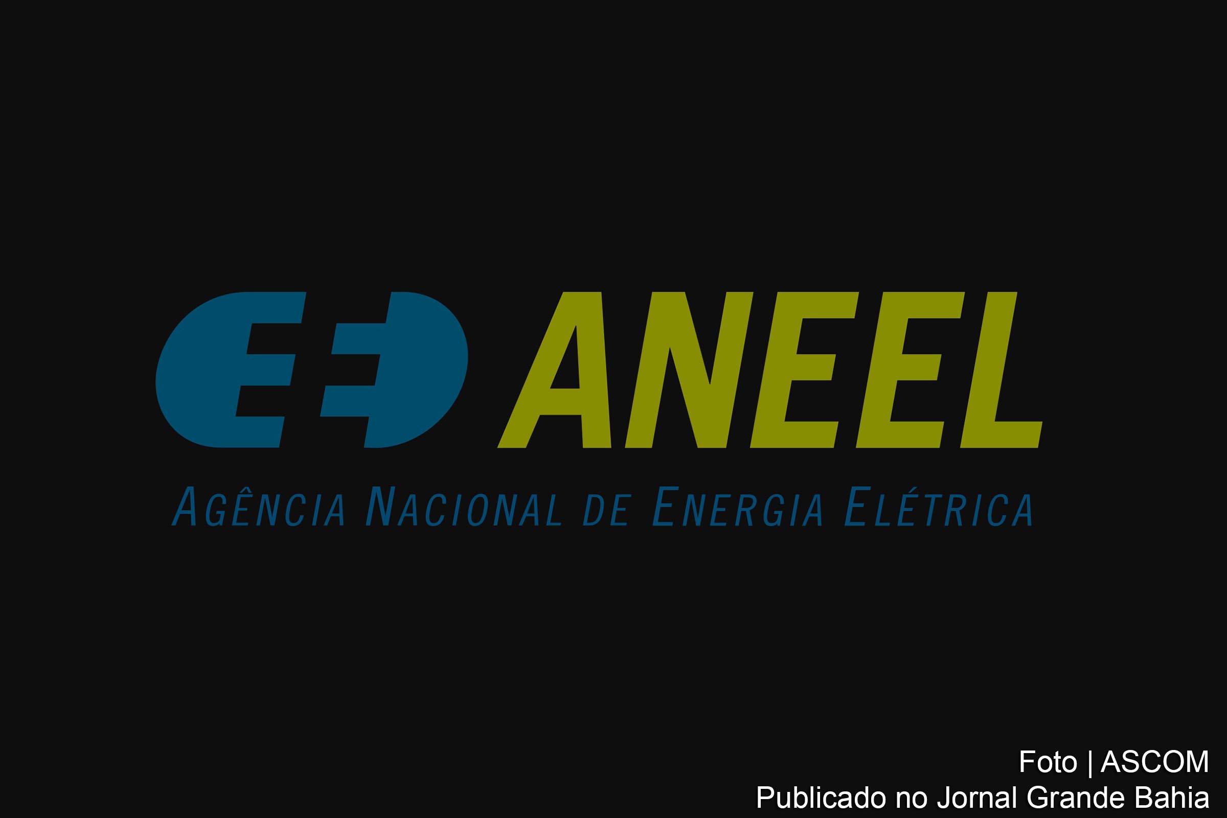 Logomarca da Agência Nacional de Energia Elétrica (ANEEL).